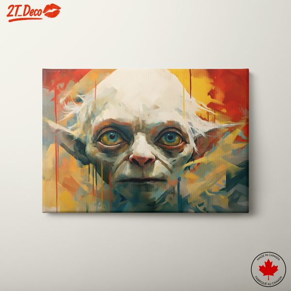 Stylized Character Portrait in Vibrant Colors