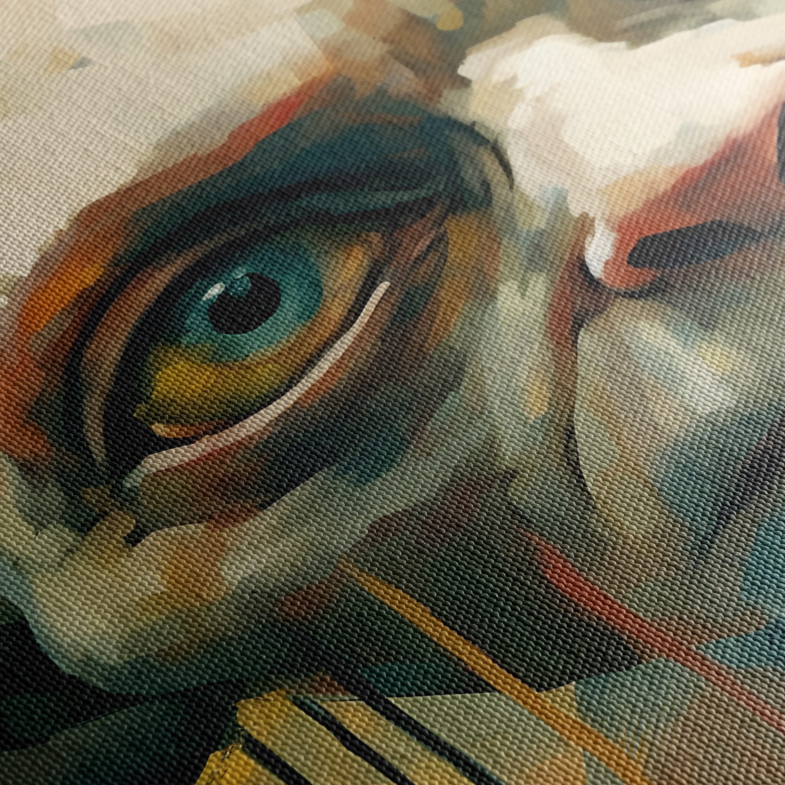 Stylized Character Portrait in Vibrant Colors - Image 5