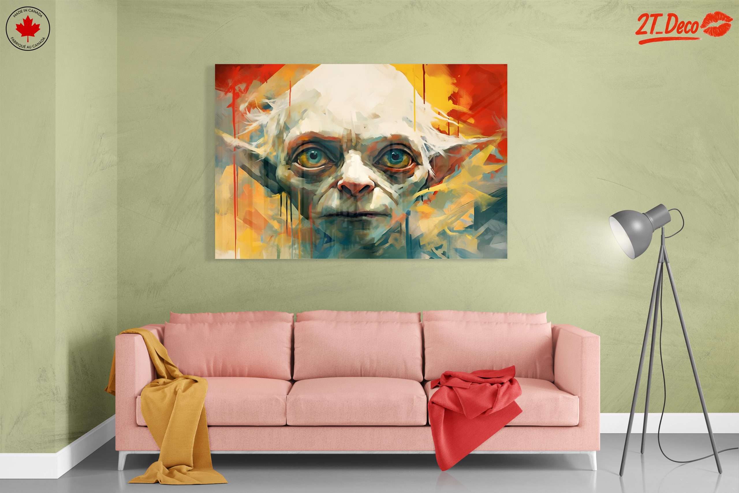 Stylized Character Portrait in Vibrant Colors - Image 7