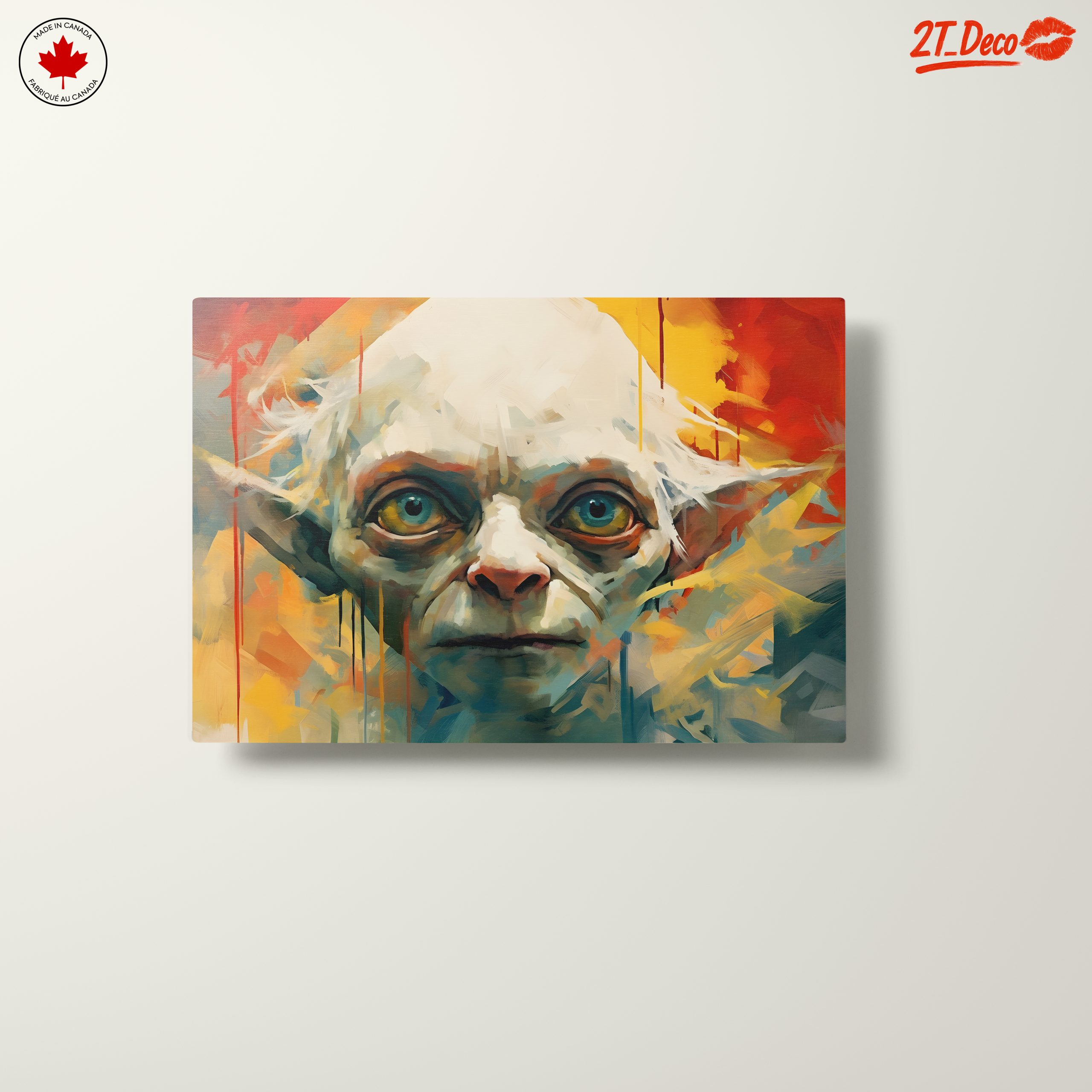 Stylized Character Portrait in Vibrant Colors - Image 10