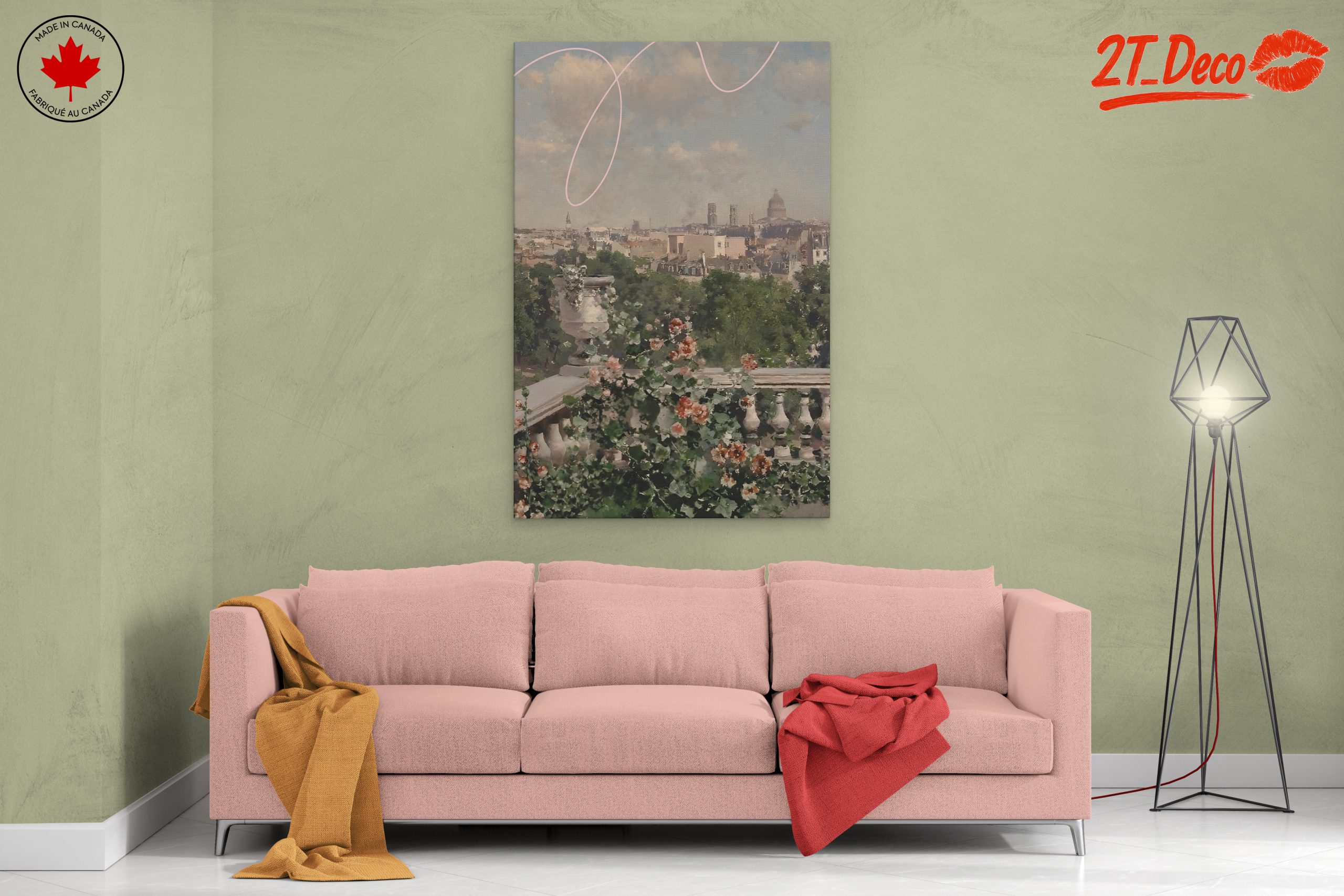 Beautiful Nature Landscape with City View - Image 2