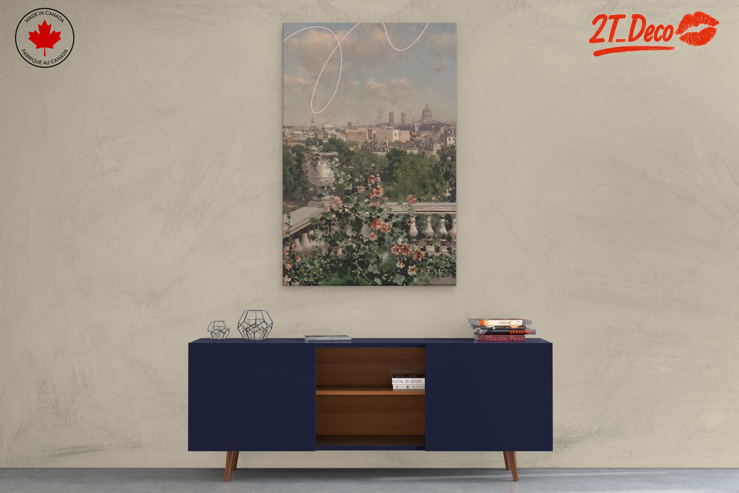 Beautiful Nature Landscape with City View - Image 3