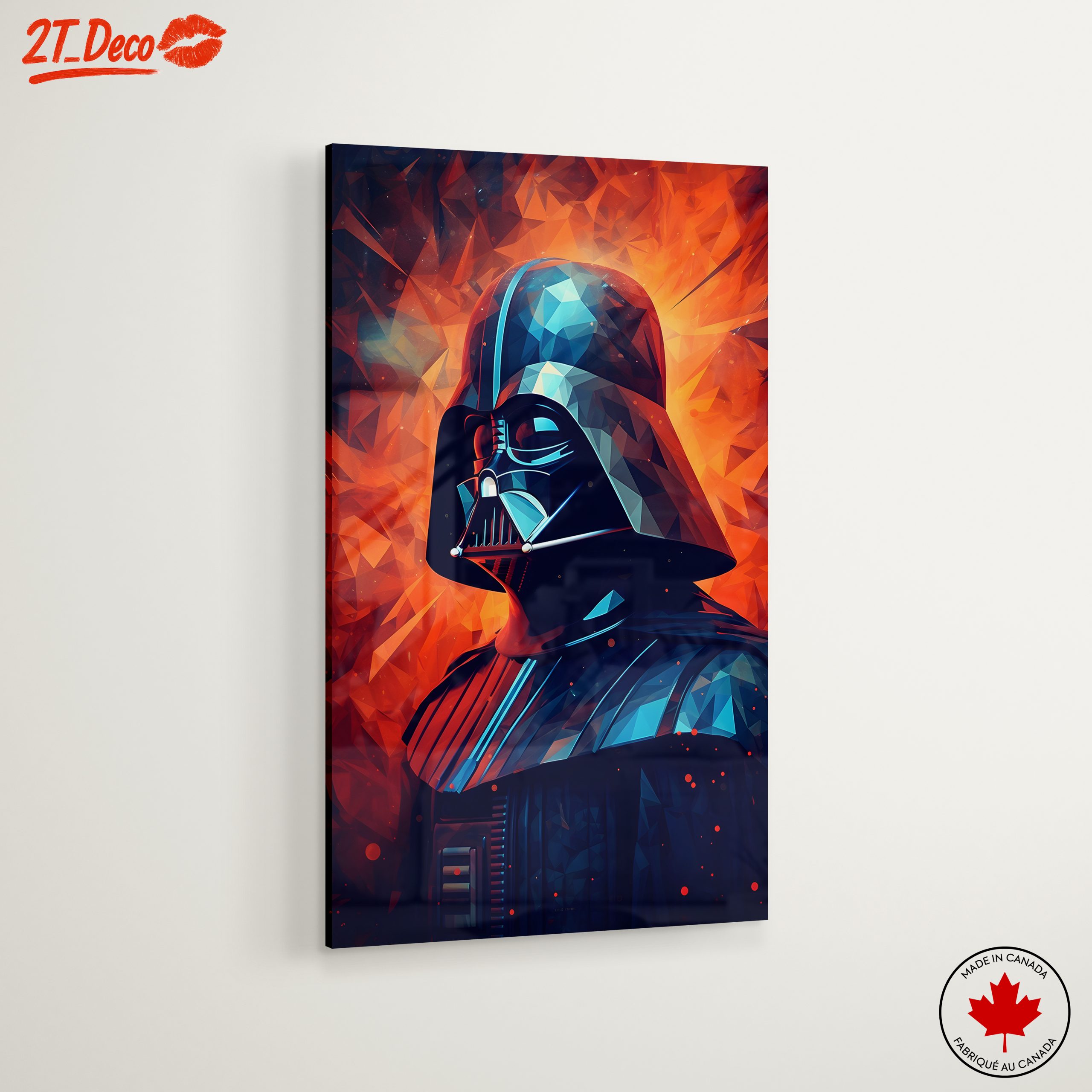 Stylized Darth Vader Character Art 3 - Image 6