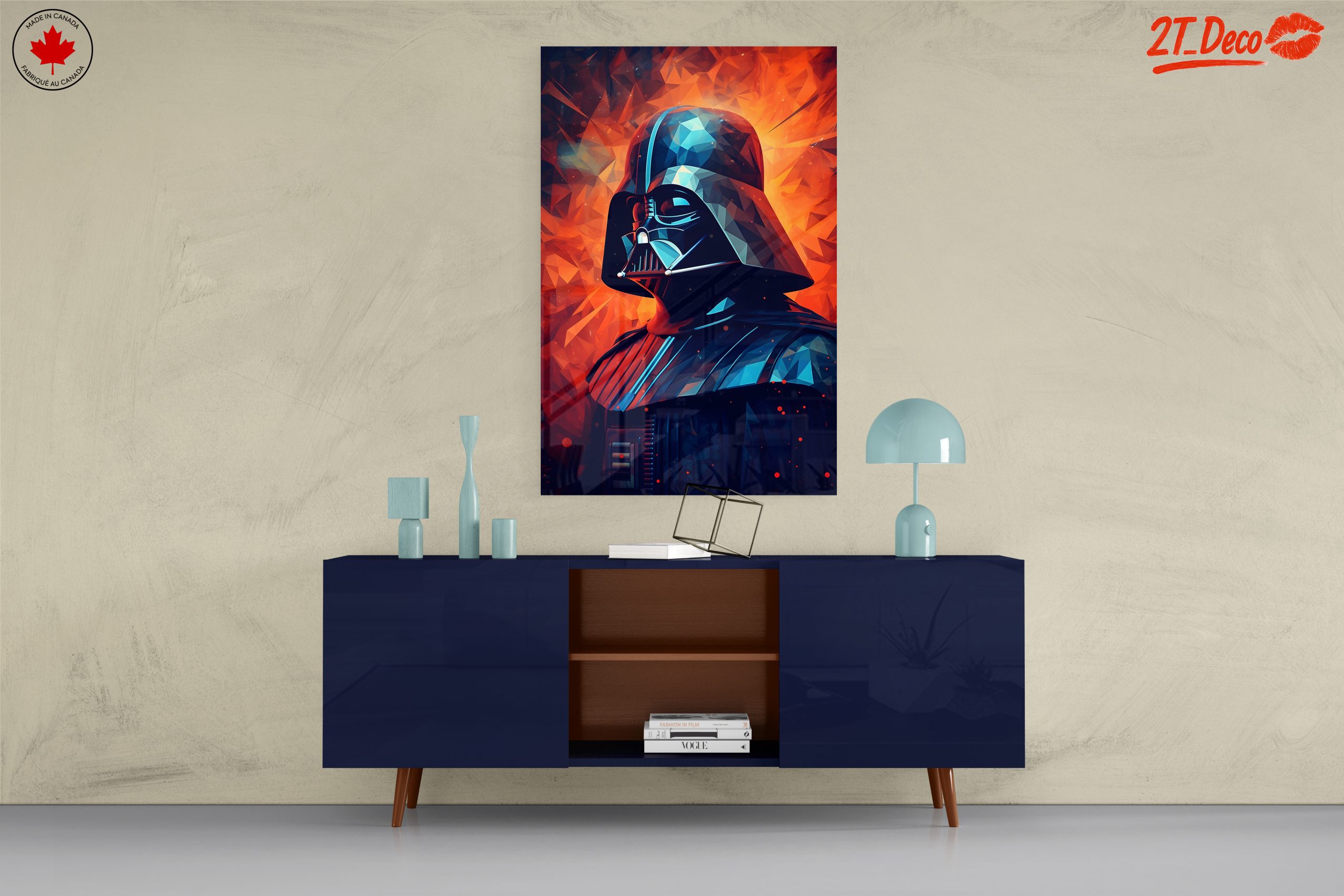 Stylized Darth Vader Character Art 3 - Image 8