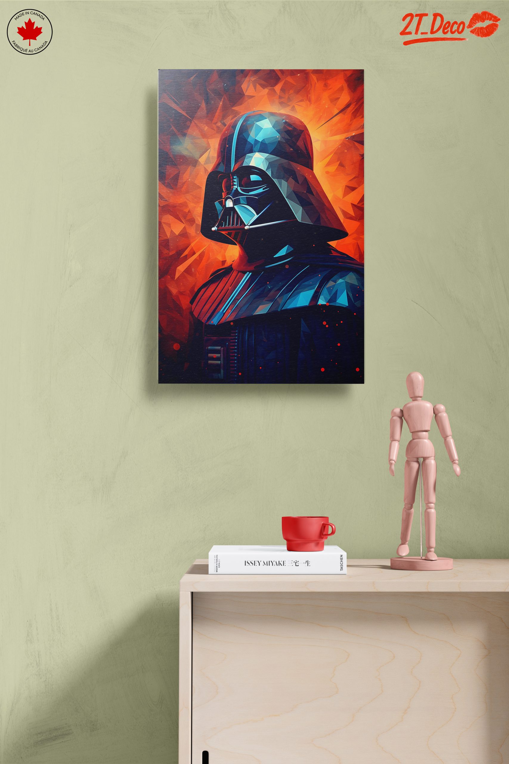 Stylized Darth Vader Character Art 3 - Image 14