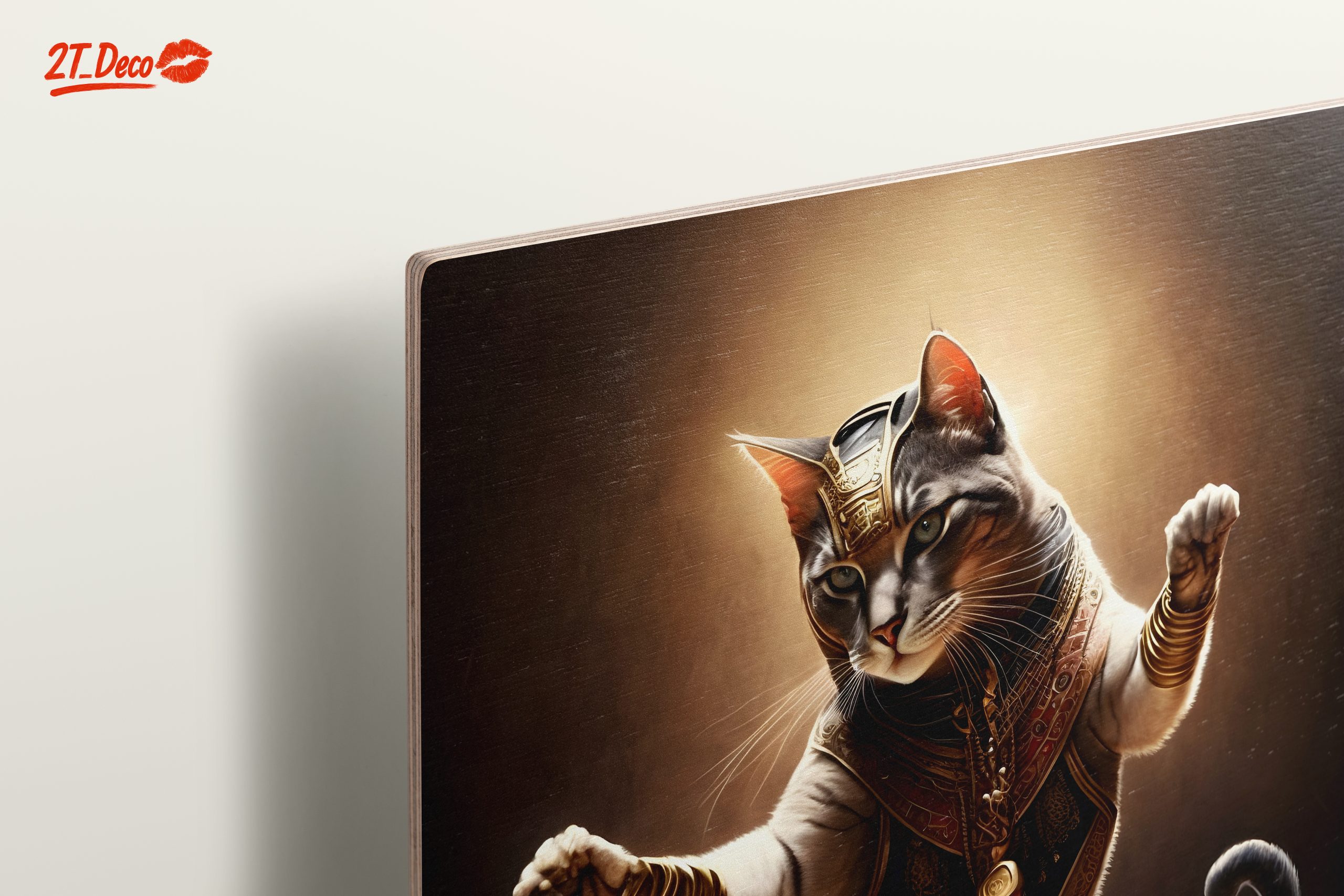 Regal Cat in Egyptian Attire Artwork - Image 15