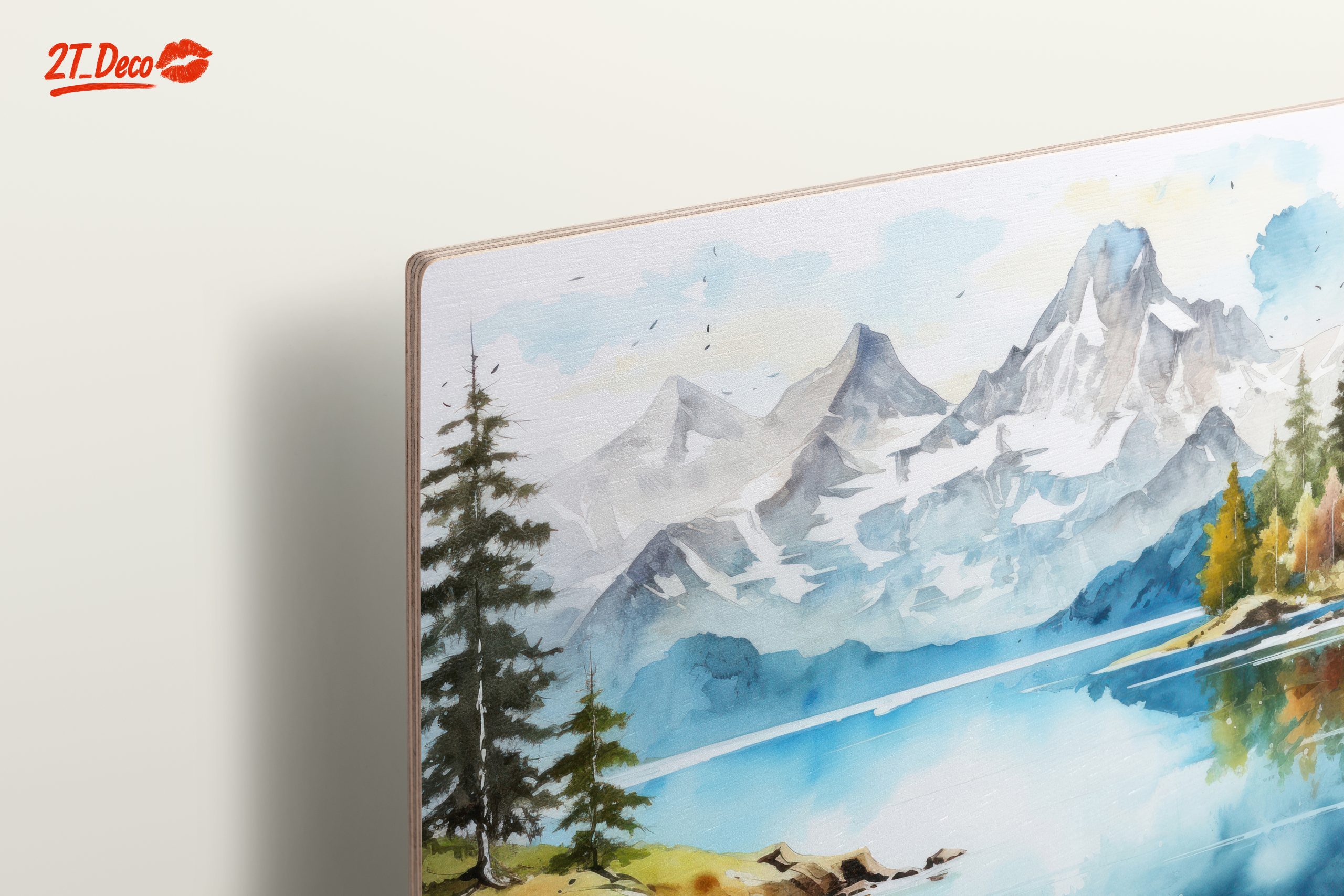 Serene Mountain and Lake Landscape - Image 15