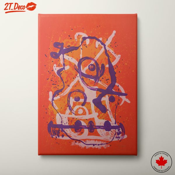 Vibrant Abstract Artwork with Bold Colors 2