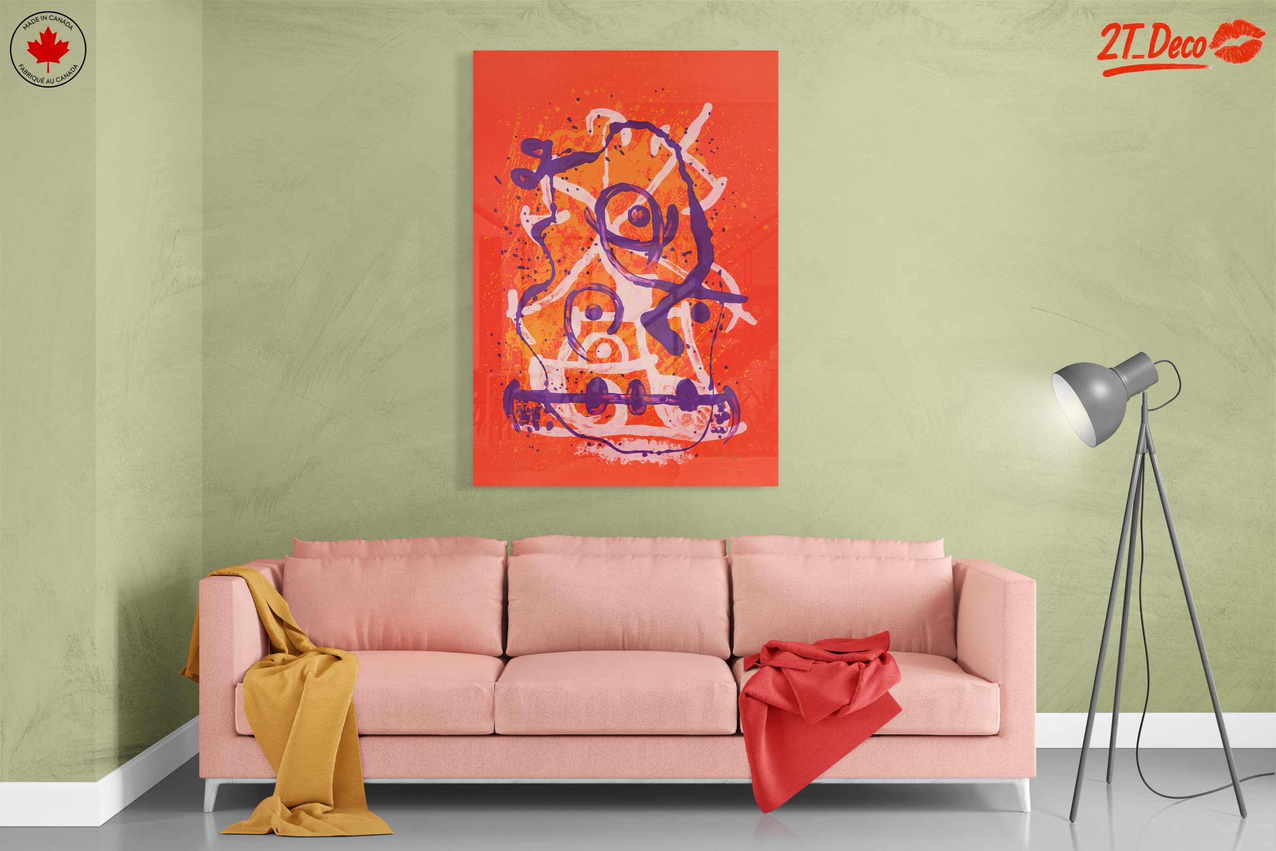 Vibrant Abstract Artwork with Bold Colors 2 - Image 7