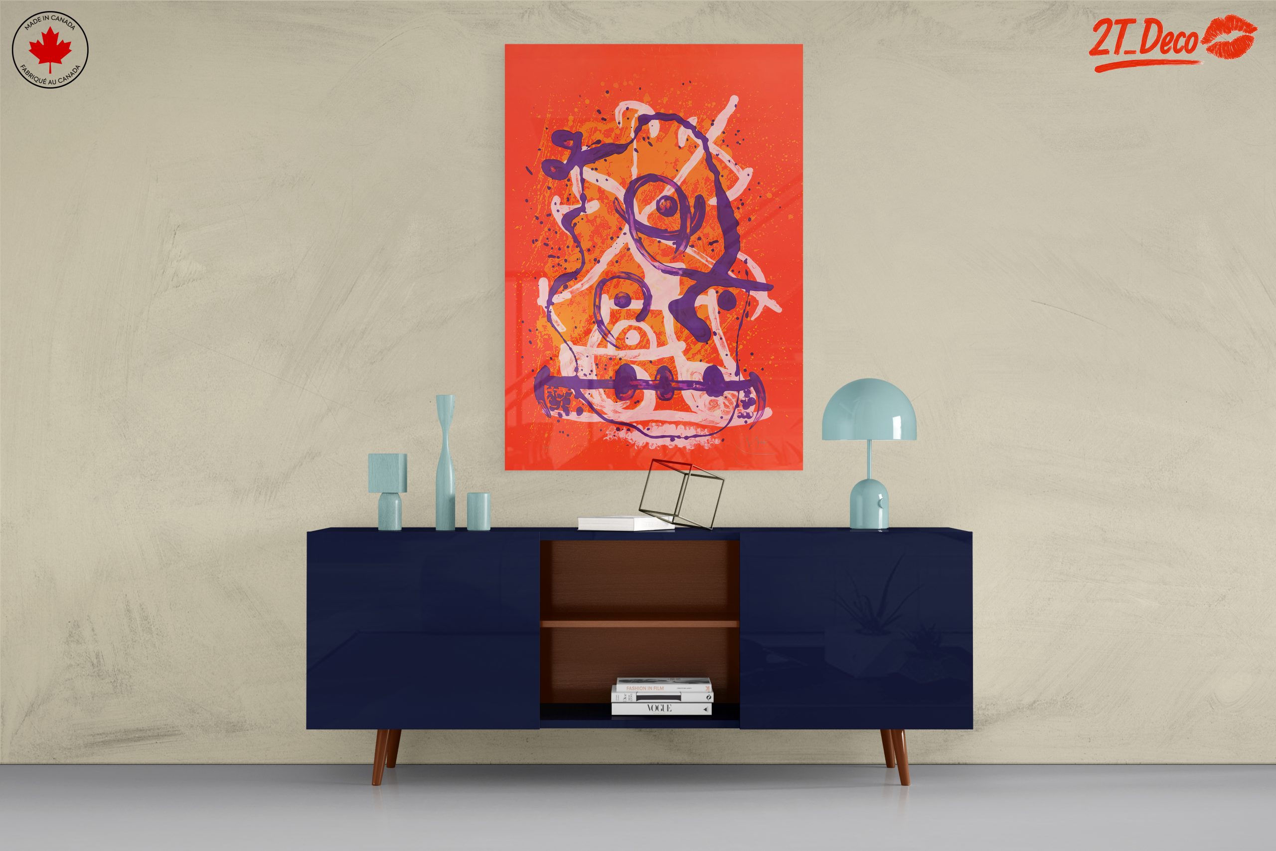 Vibrant Abstract Artwork with Bold Colors 2 - Image 8