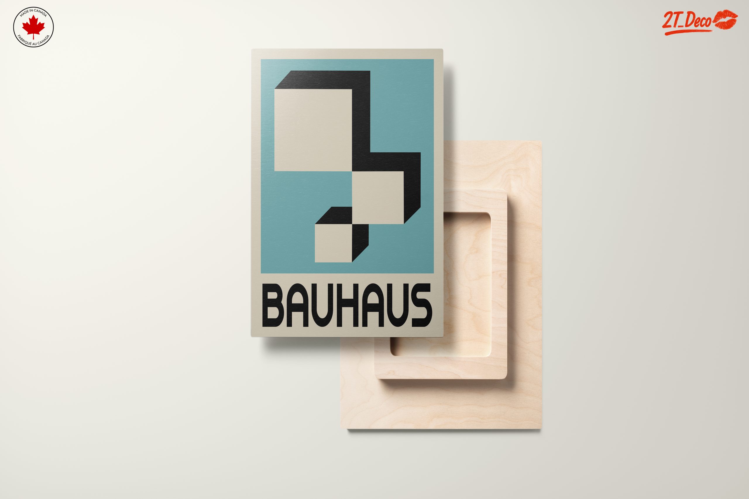 Geometric Bauhaus Artwork with Minimalist Design - Image 11