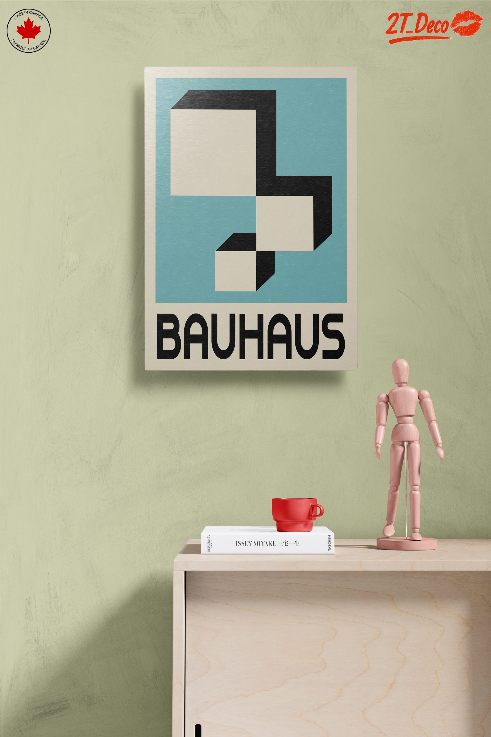 Geometric Bauhaus Artwork with Minimalist Design - Image 14