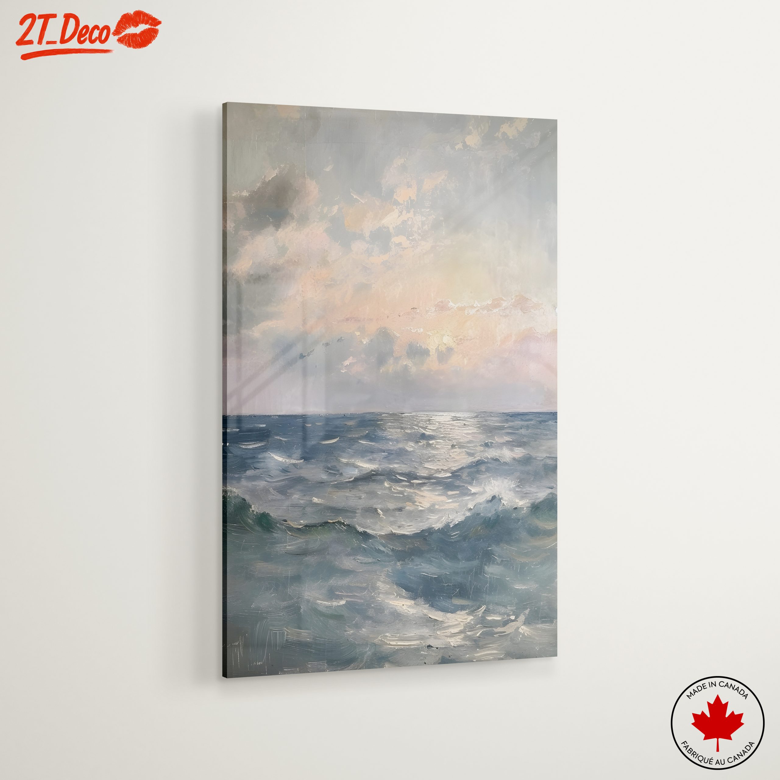 Serene Ocean View with Soft Sky - Image 6