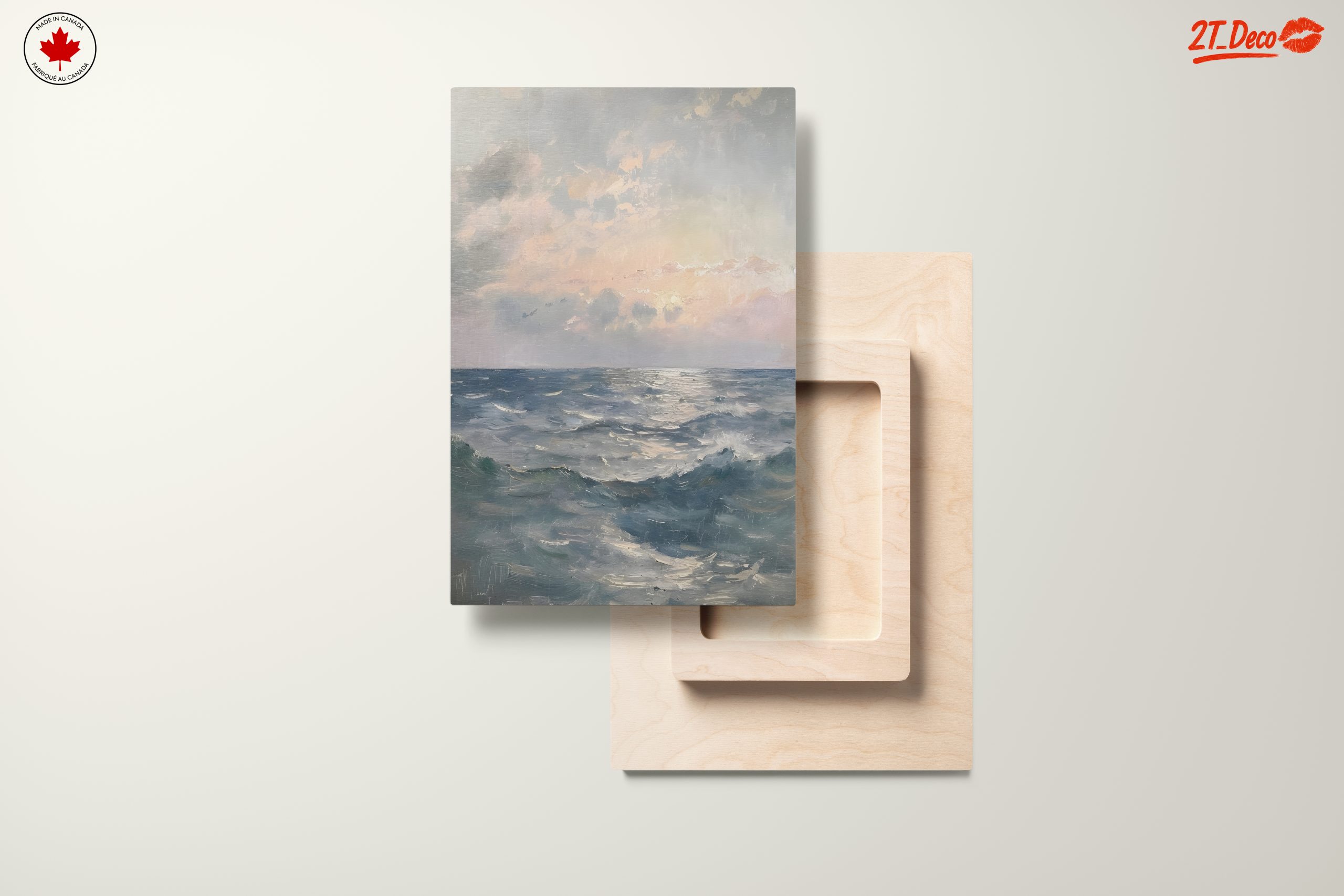 Serene Ocean View with Soft Sky - Image 11