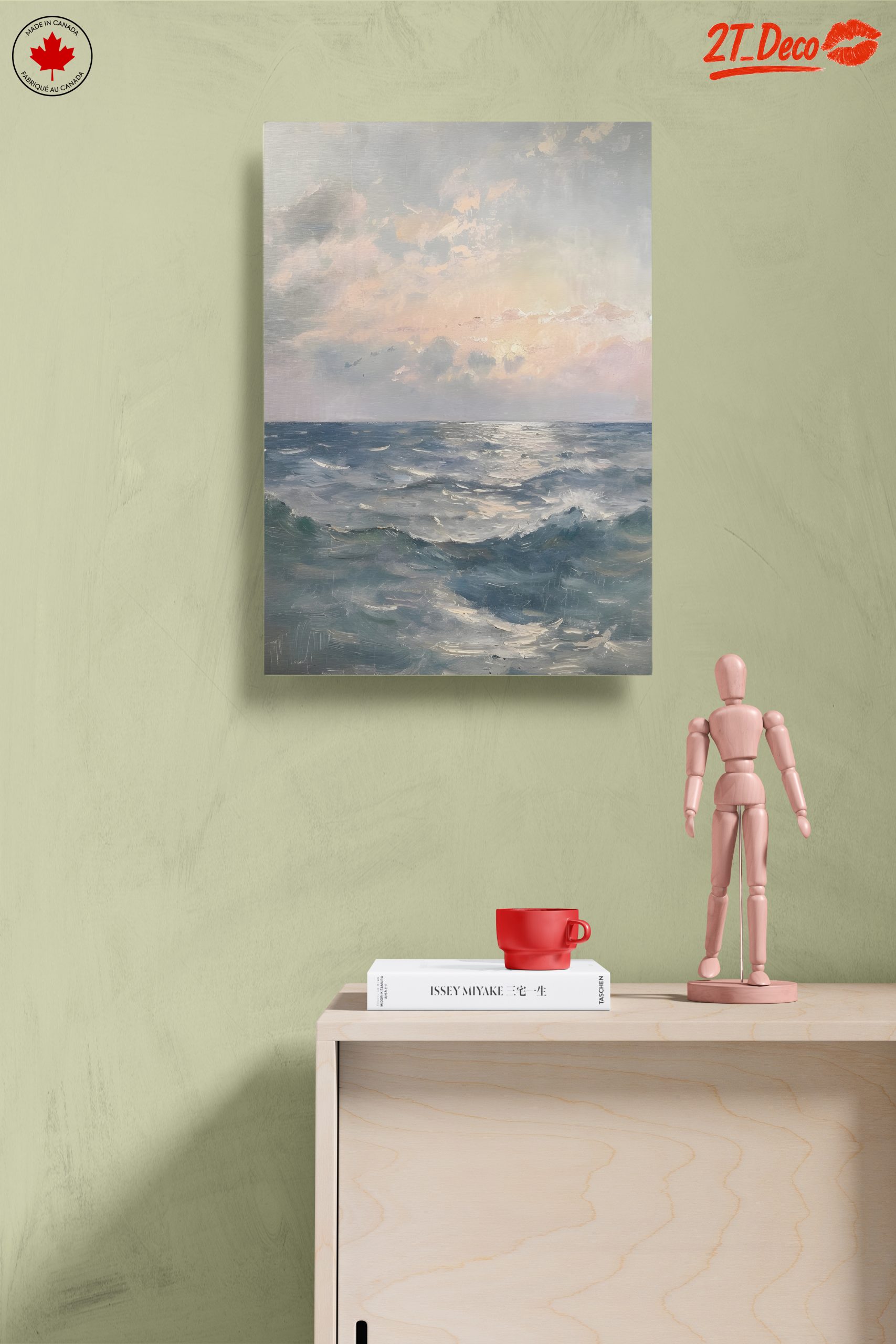 Serene Ocean View with Soft Sky - Image 14