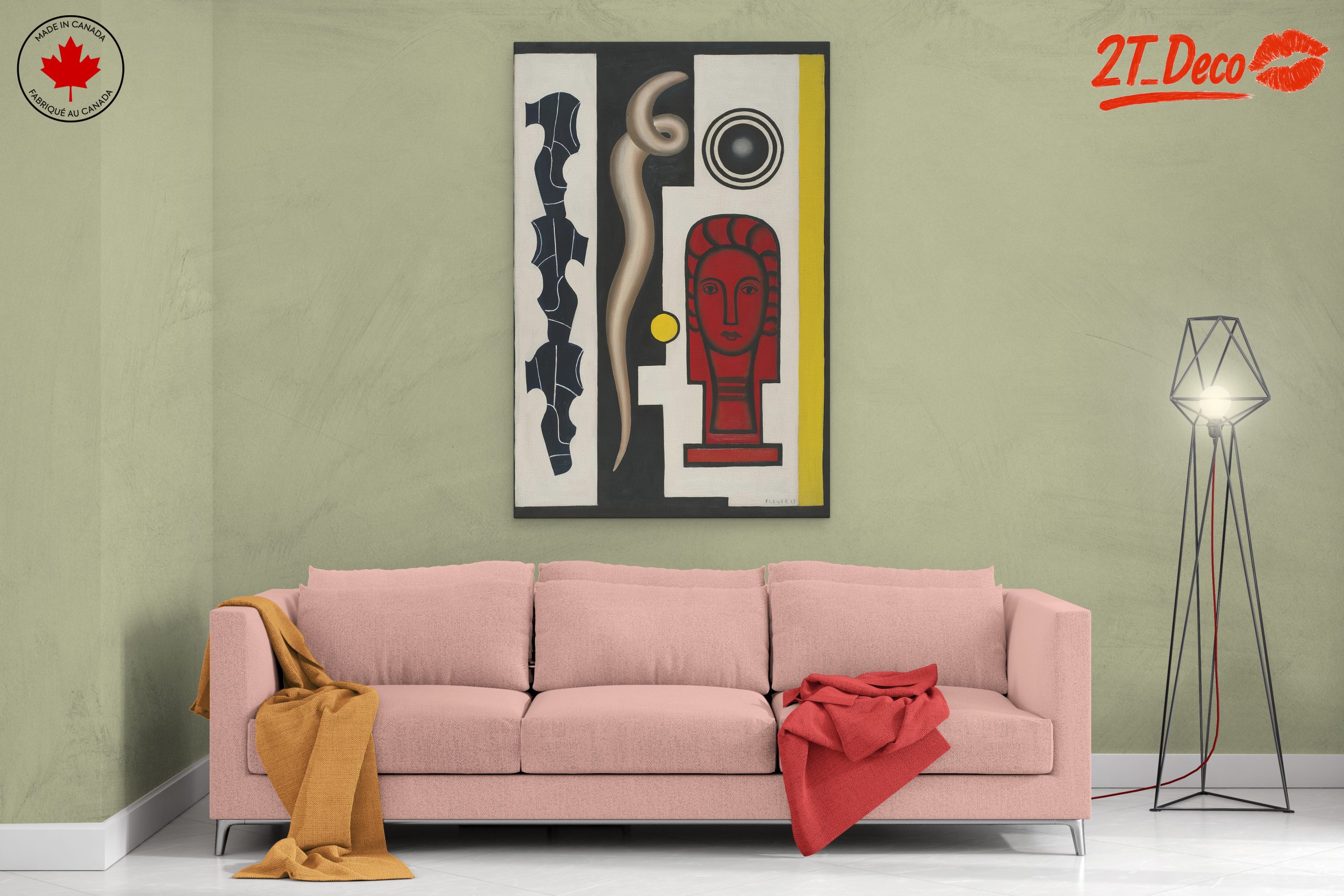 Colorful Abstract Figurative Artwork - Image 2