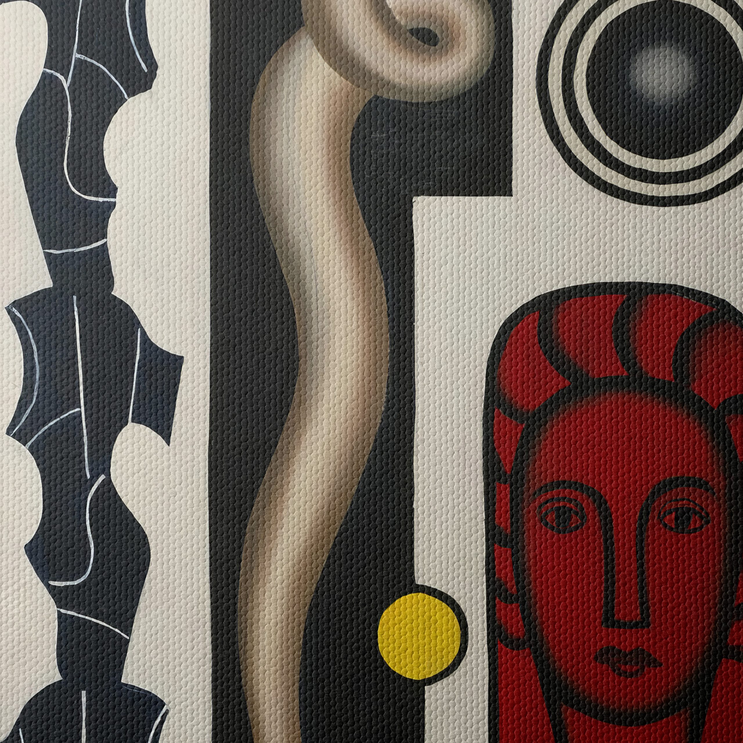 Colorful Abstract Figurative Artwork - Image 4