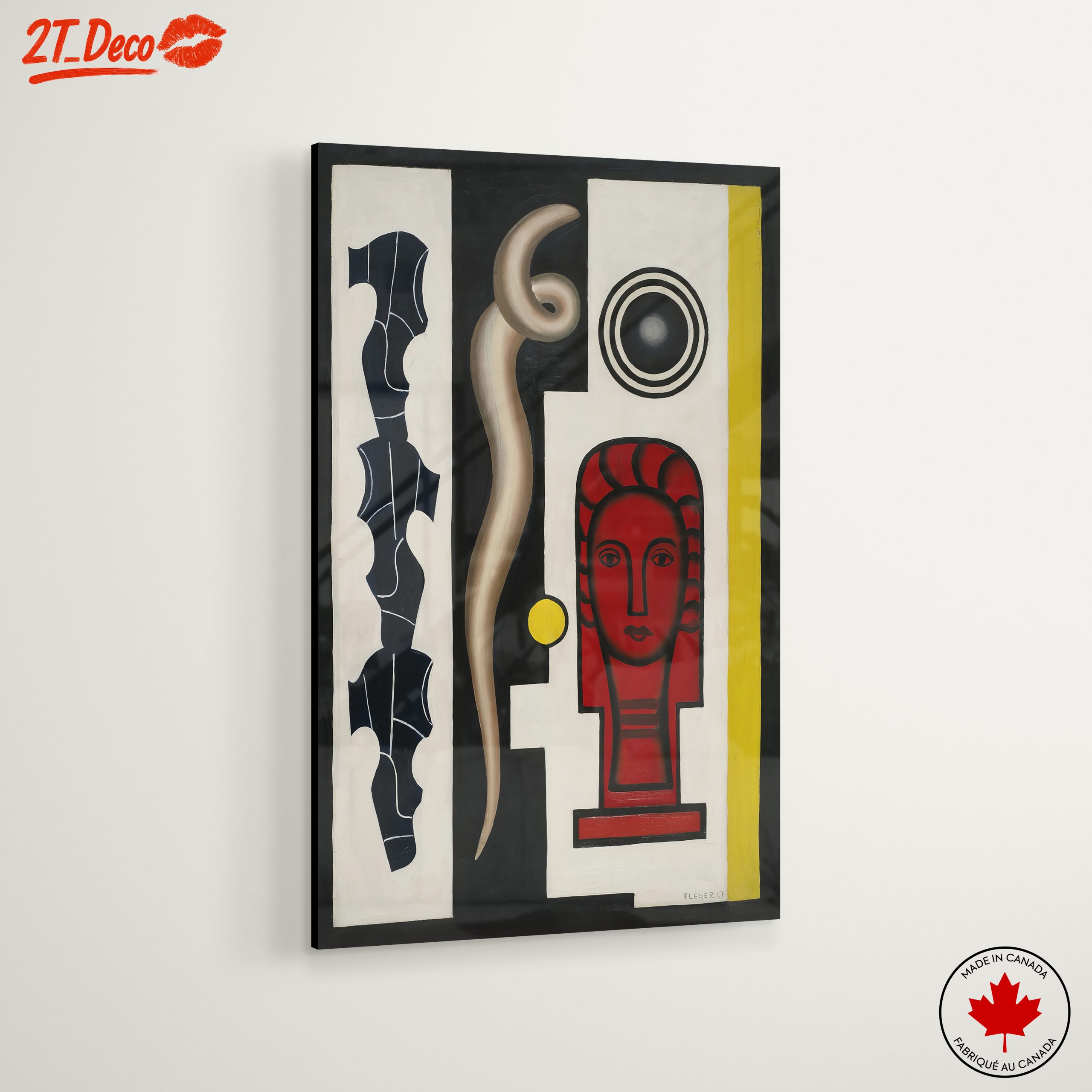 Colorful Abstract Figurative Artwork - Image 6