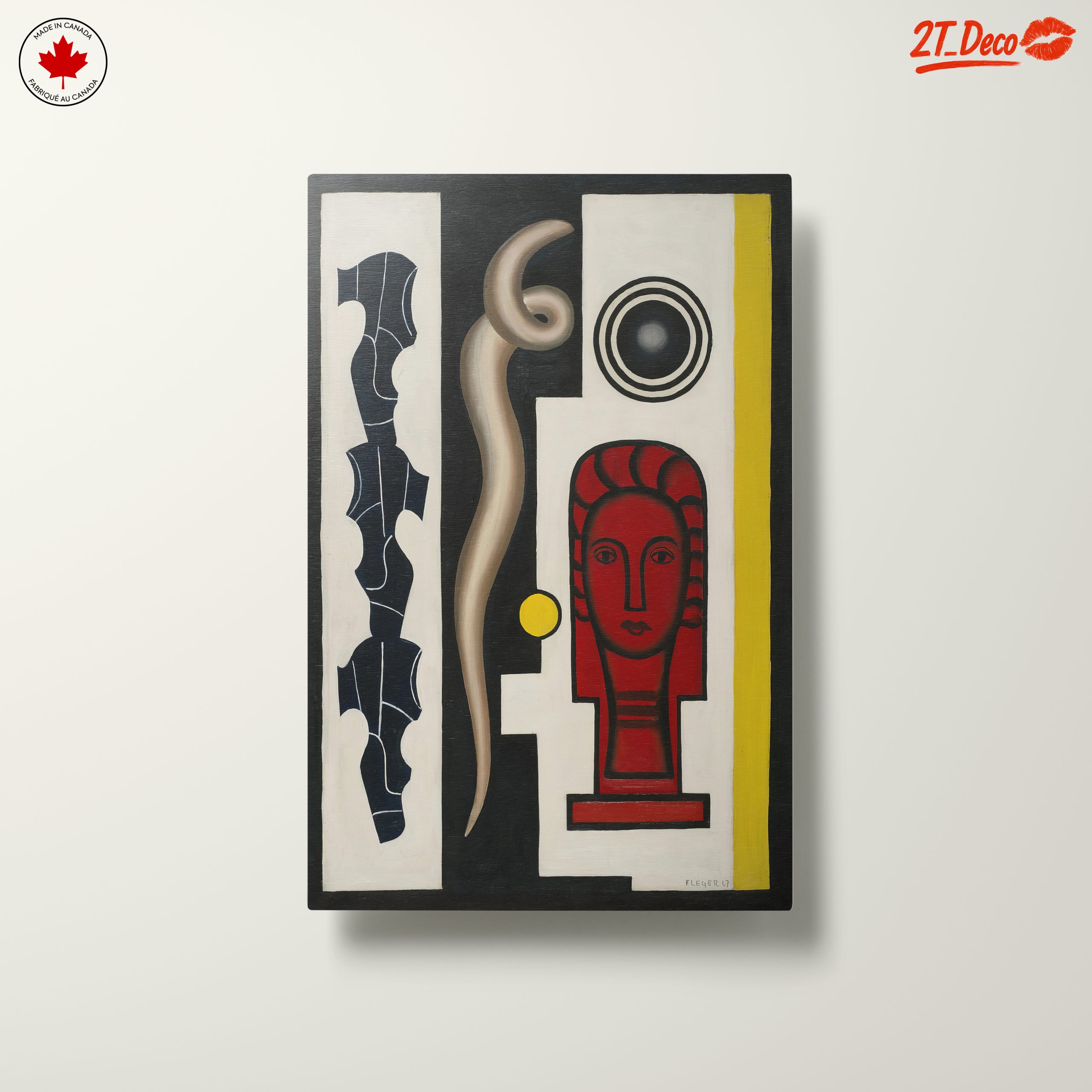 Colorful Abstract Figurative Artwork - Image 10