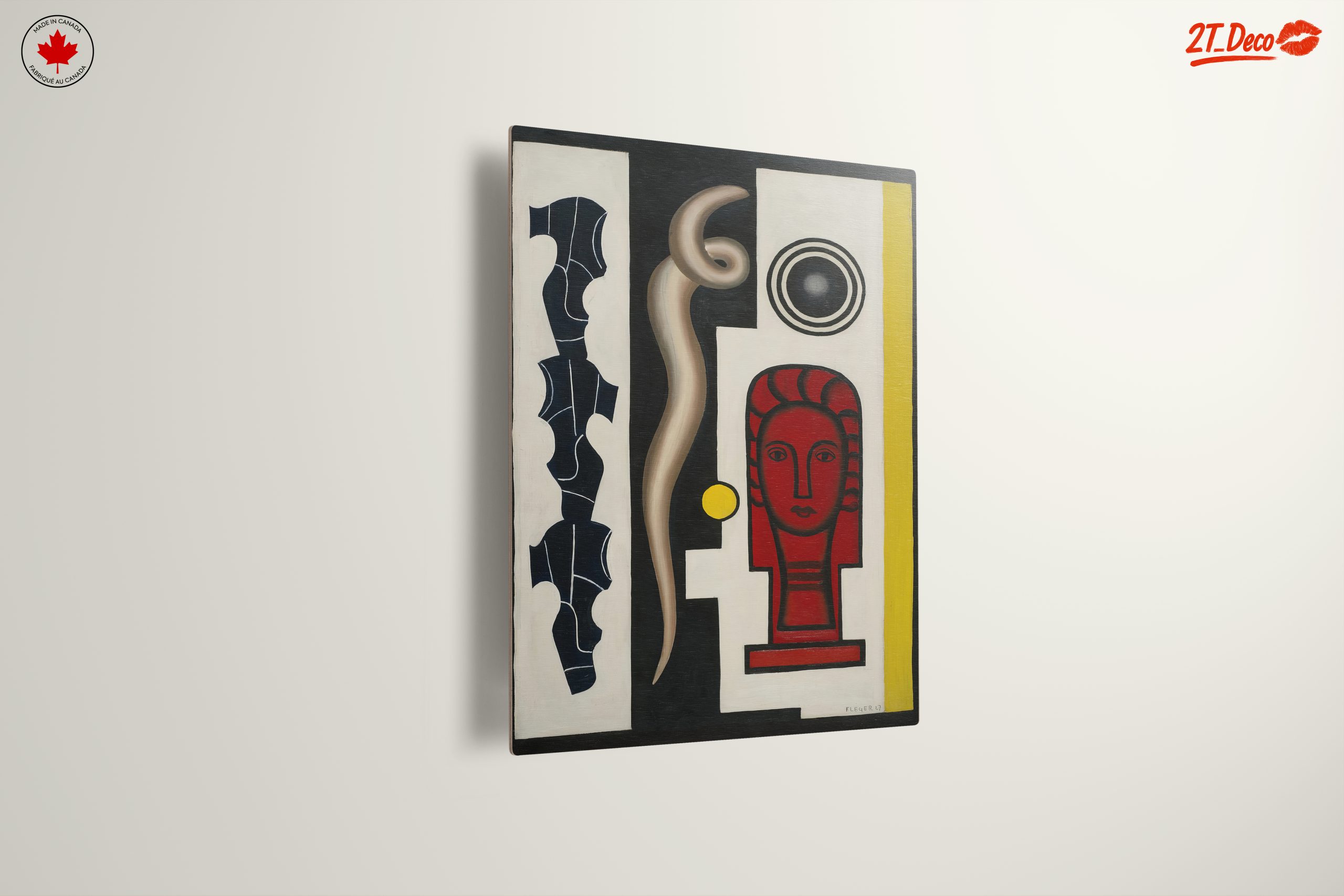 Colorful Abstract Figurative Artwork - Image 13