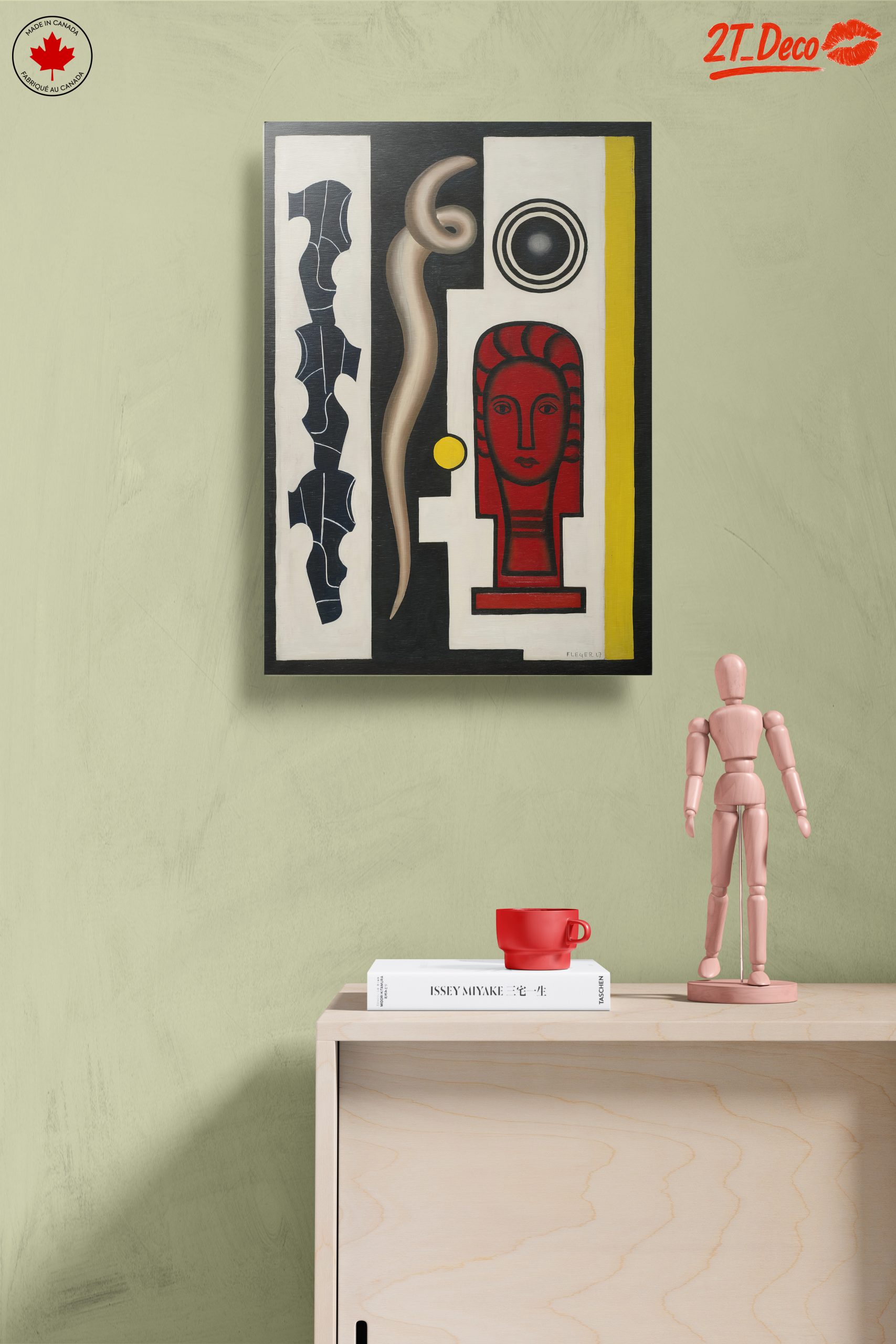 Colorful Abstract Figurative Artwork - Image 14