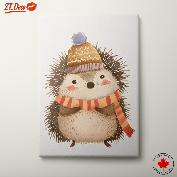 Adorable Hedgehog Character Art