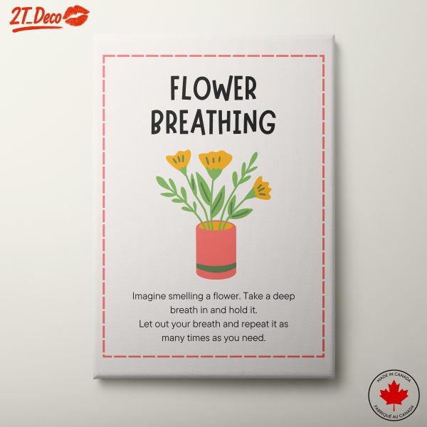 Flower Breathing Inspirational Art
