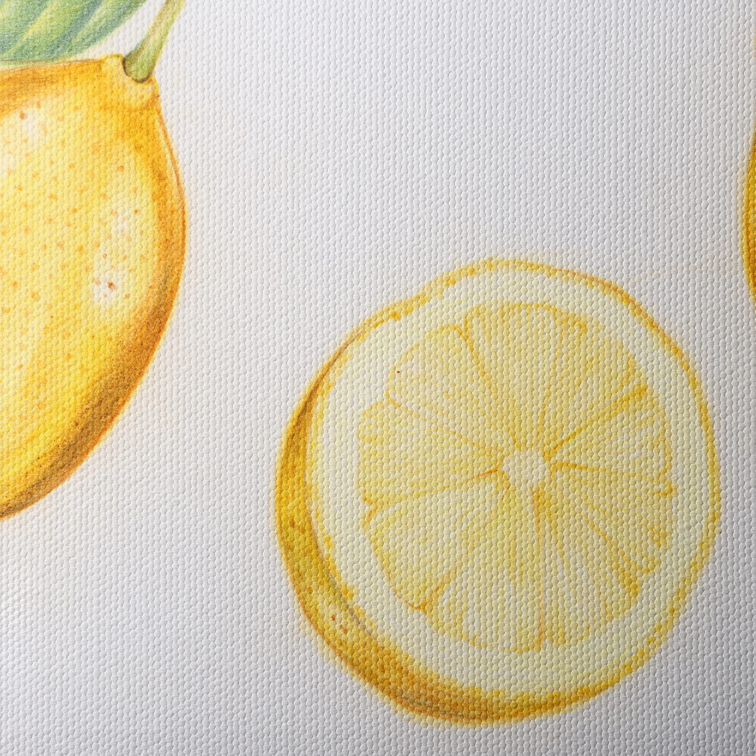 Artistic Lemon Illustration for Kitchen Decor - Image 4