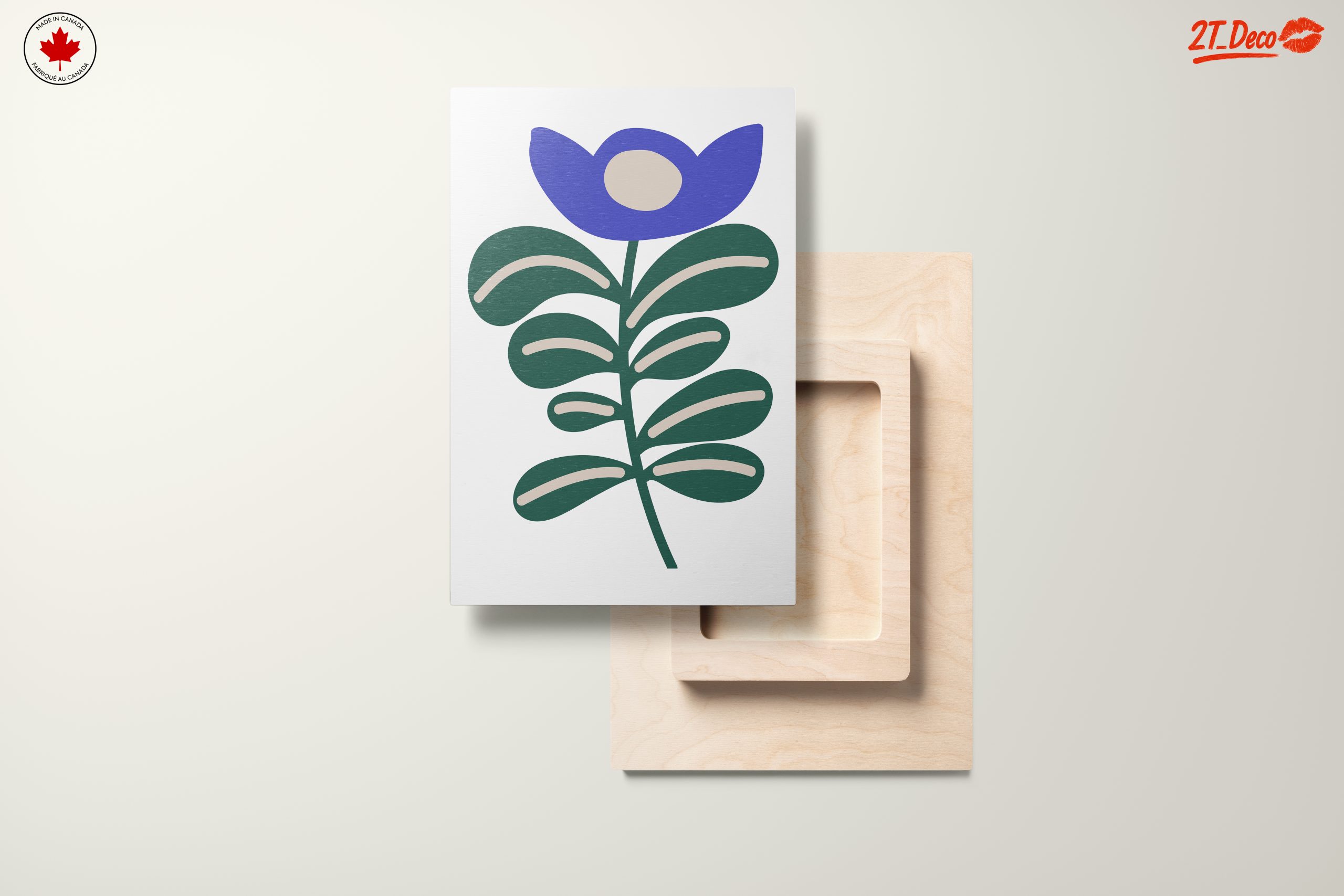 Stylized Botanical Flower Art 4 - Image 11