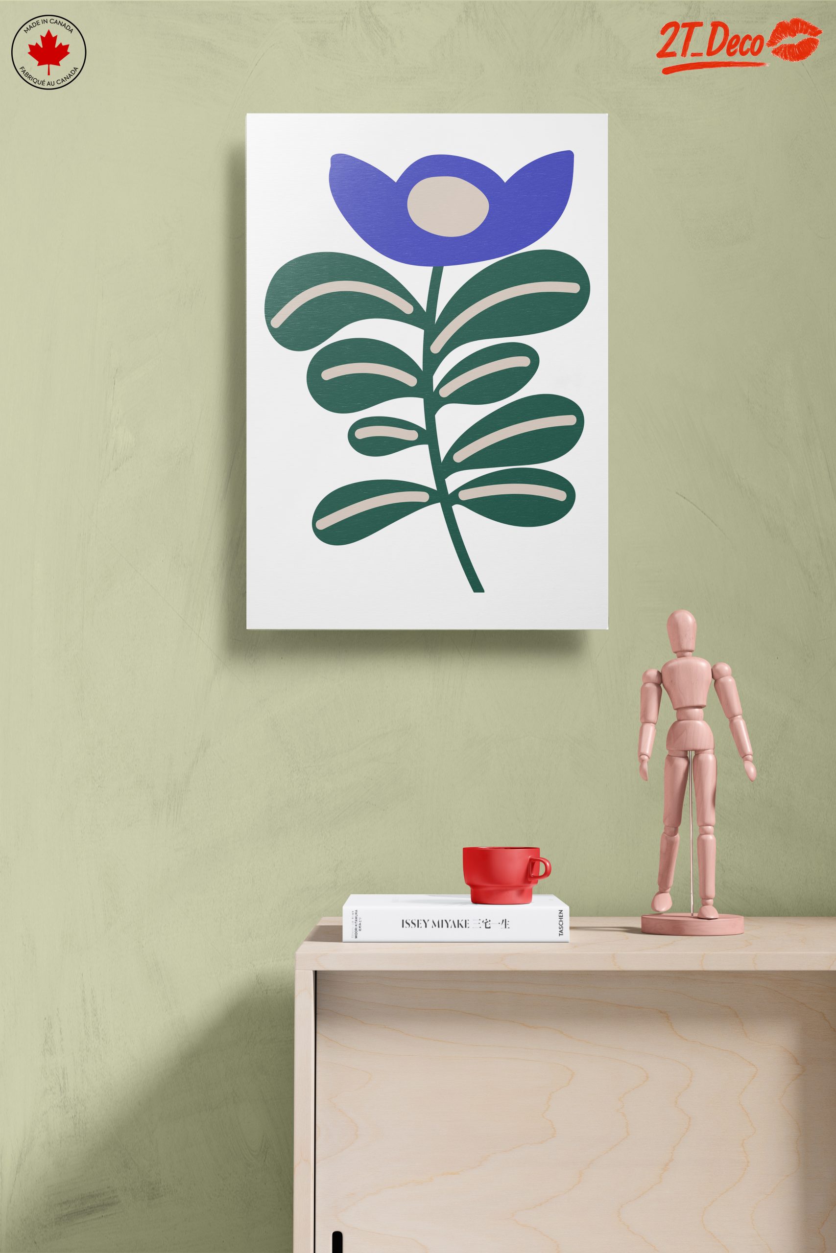Stylized Botanical Flower Art 4 - Image 14