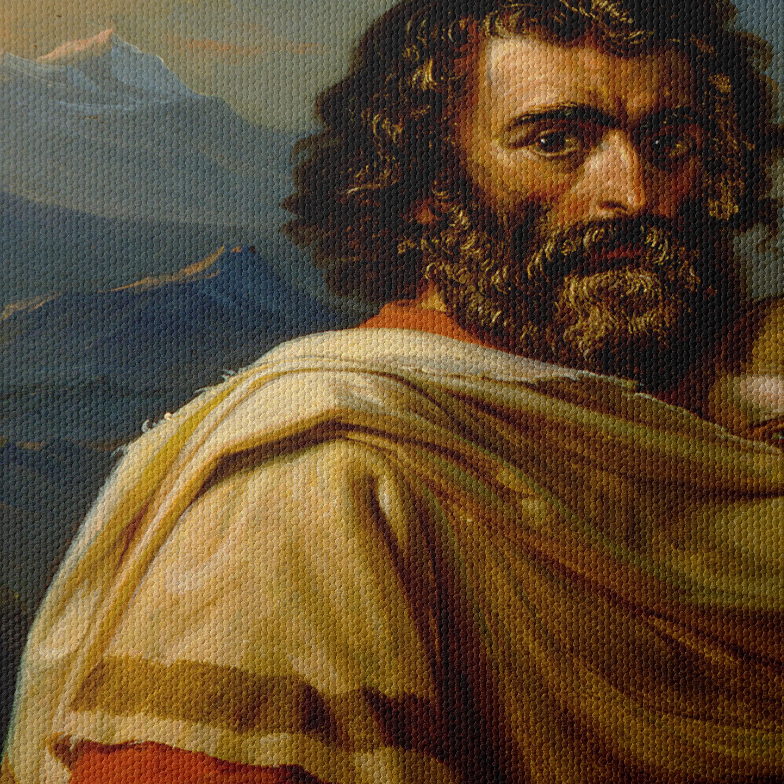 Powerful Historical Figure Embracing a Child - Image 4