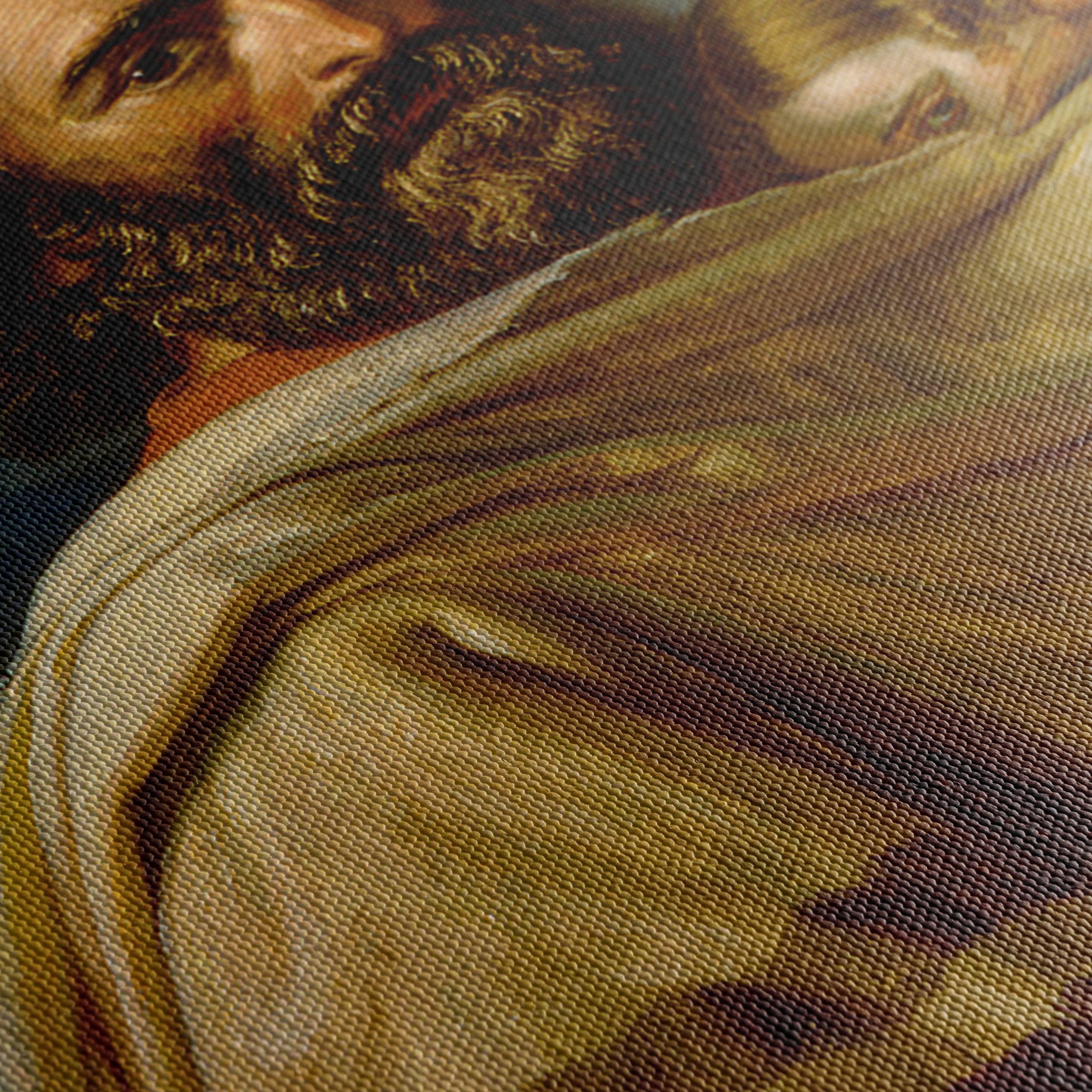 Powerful Historical Figure Embracing a Child - Image 5