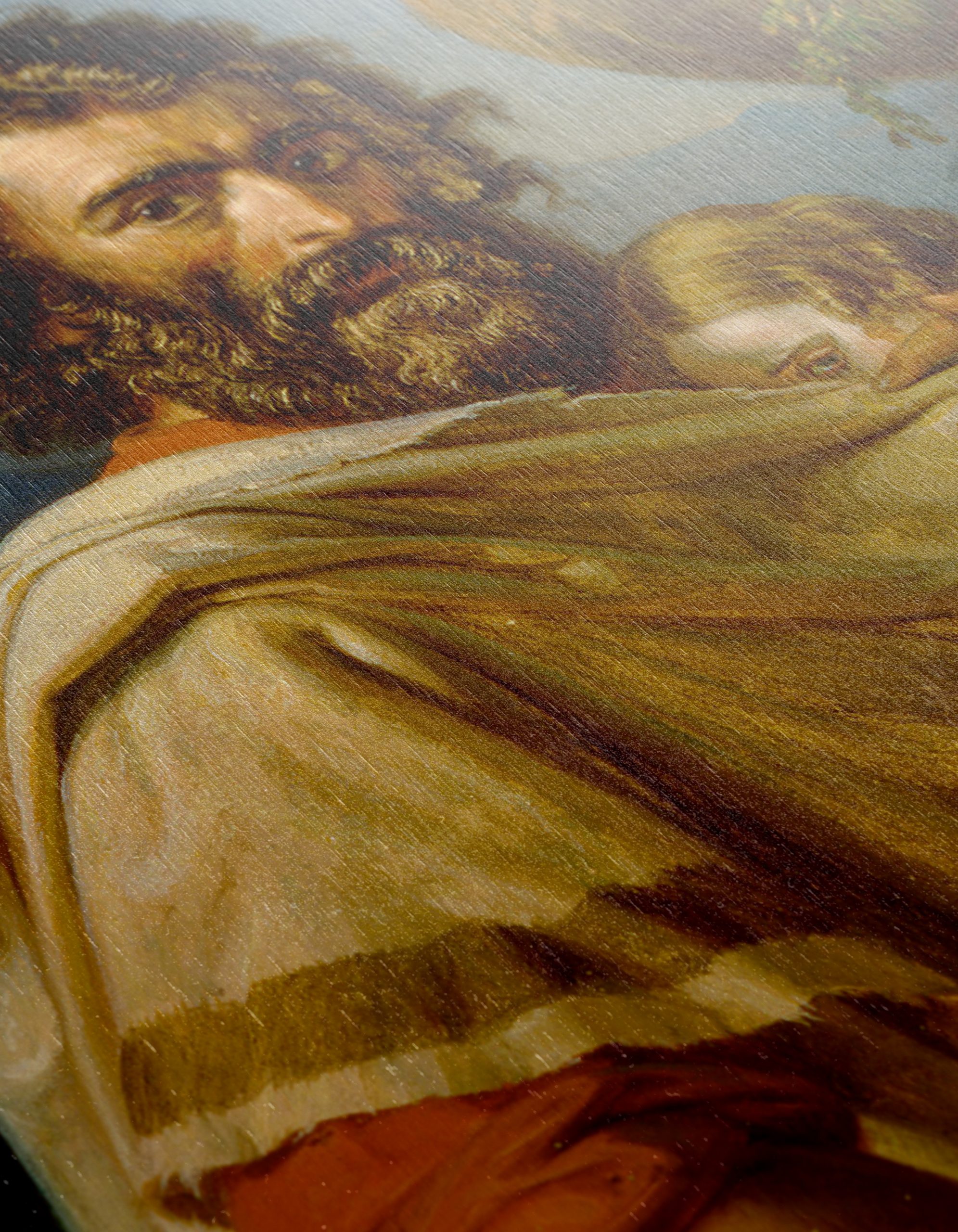 Powerful Historical Figure Embracing a Child - Image 12