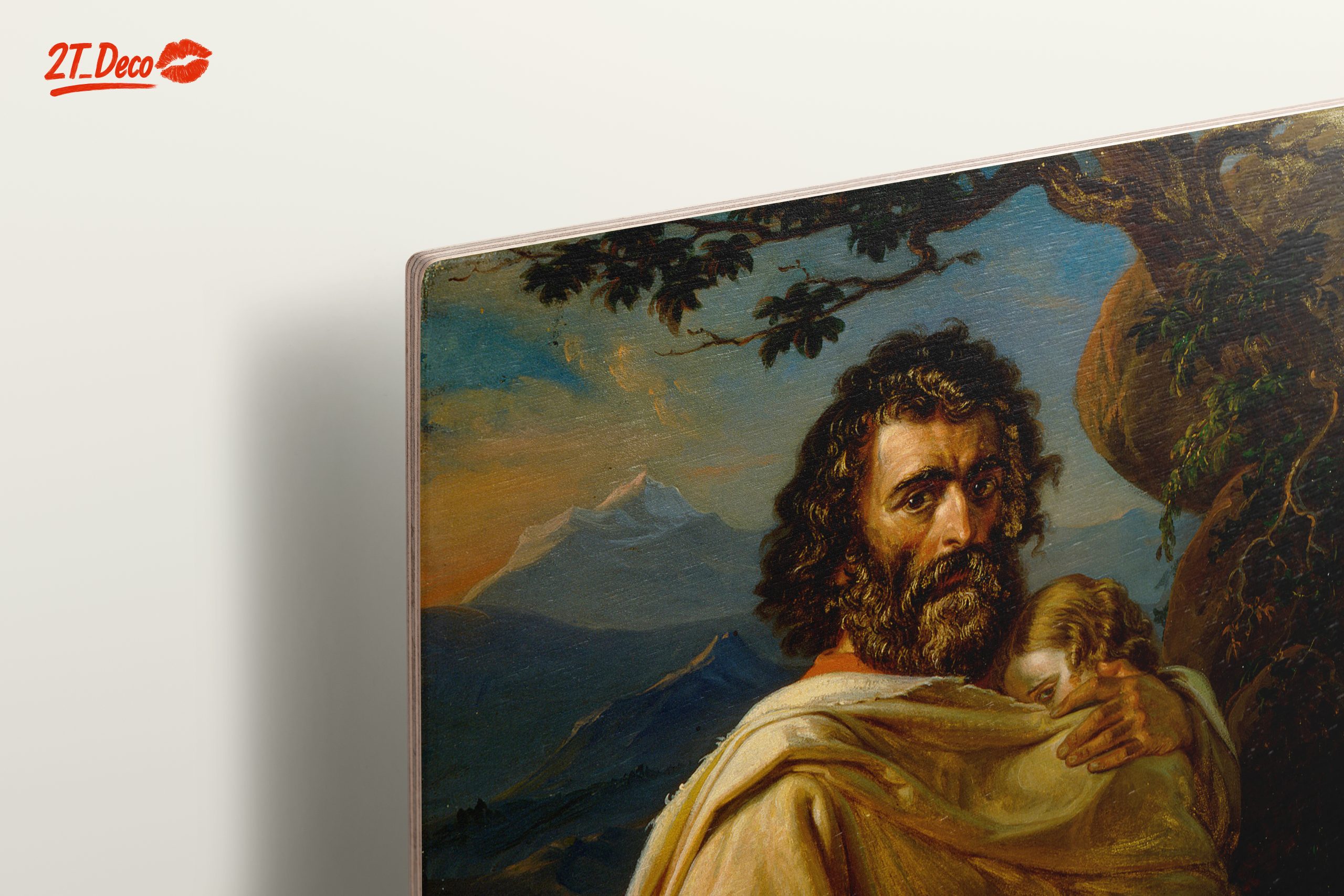 Powerful Historical Figure Embracing a Child - Image 15