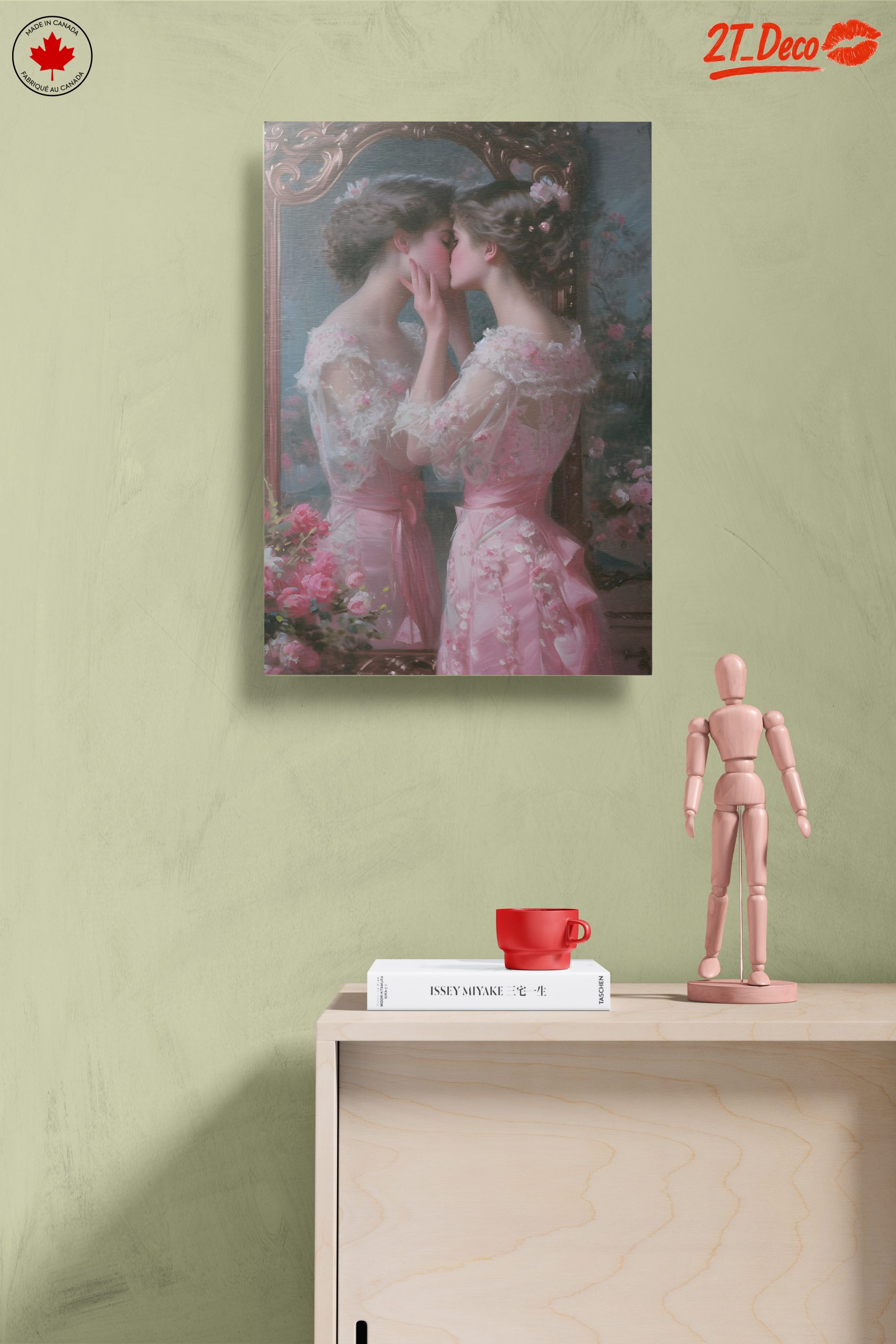 Intimate Portrait of Two Women in Elegant Dresses - Image 14
