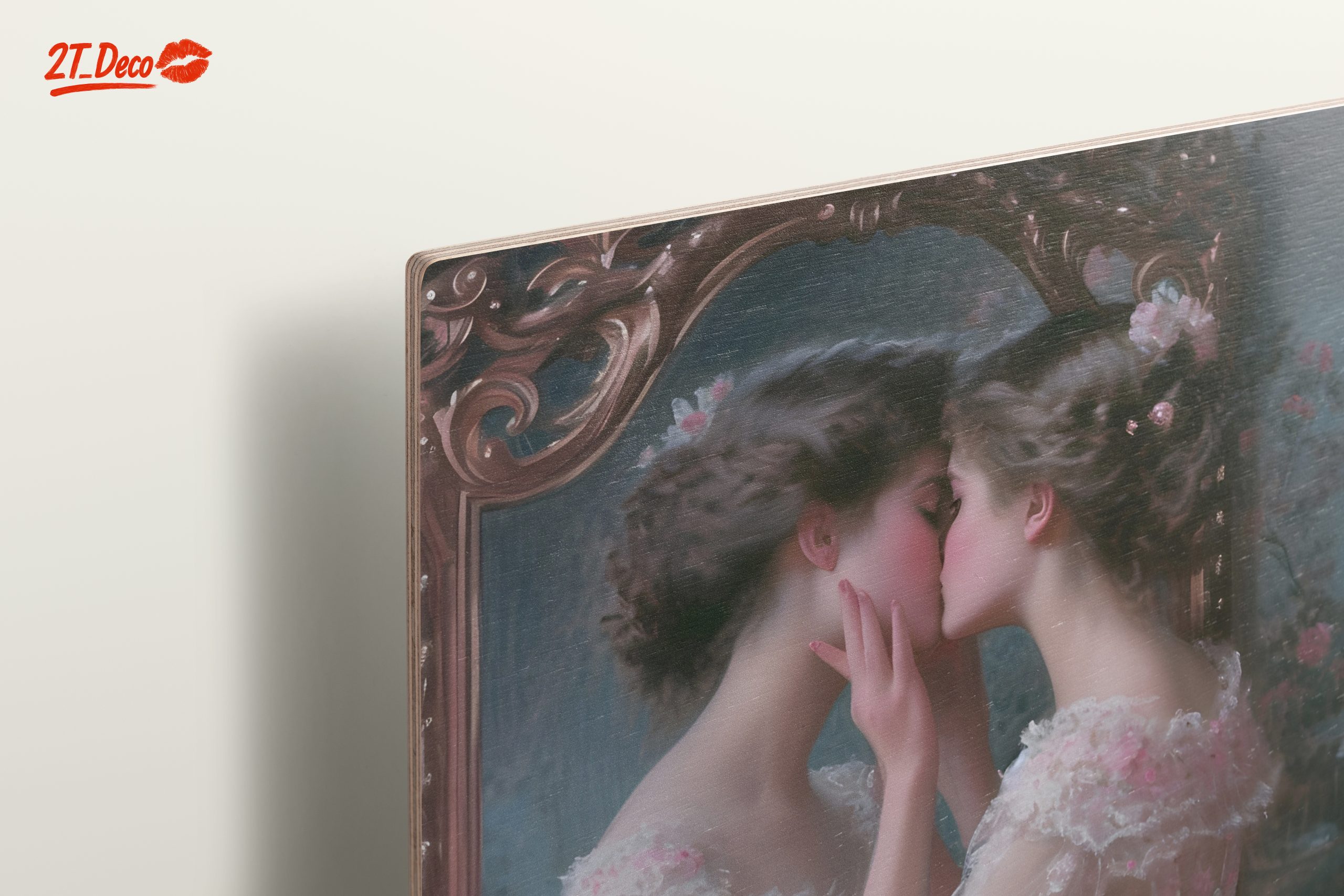 Intimate Portrait of Two Women in Elegant Dresses - Image 15