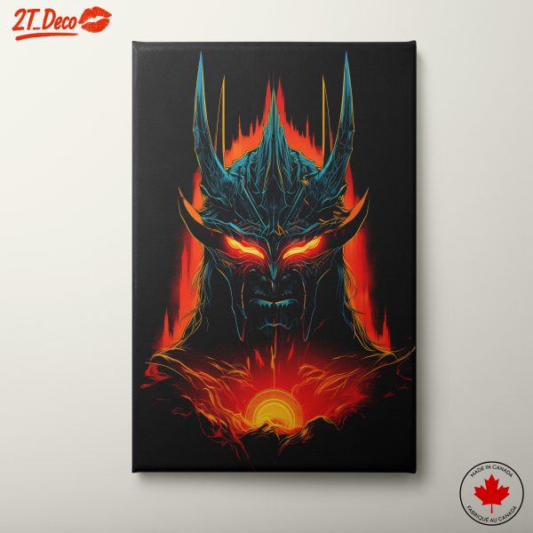 Epic Dark Fantasy Character Artwork