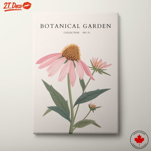 Elegant Botanical Art Print Featuring Floral Design
