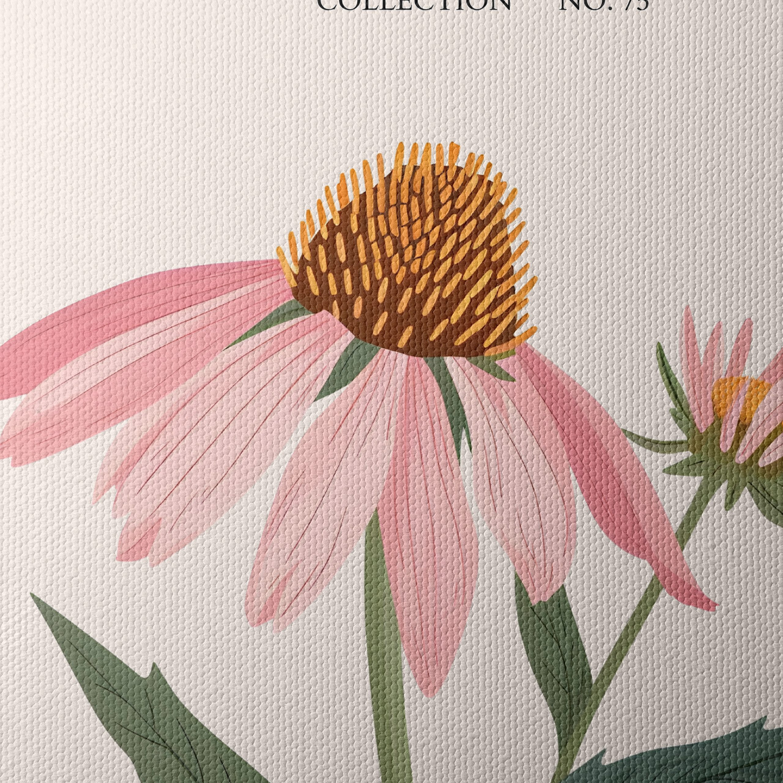Elegant Botanical Art Print Featuring Floral Design - Image 4