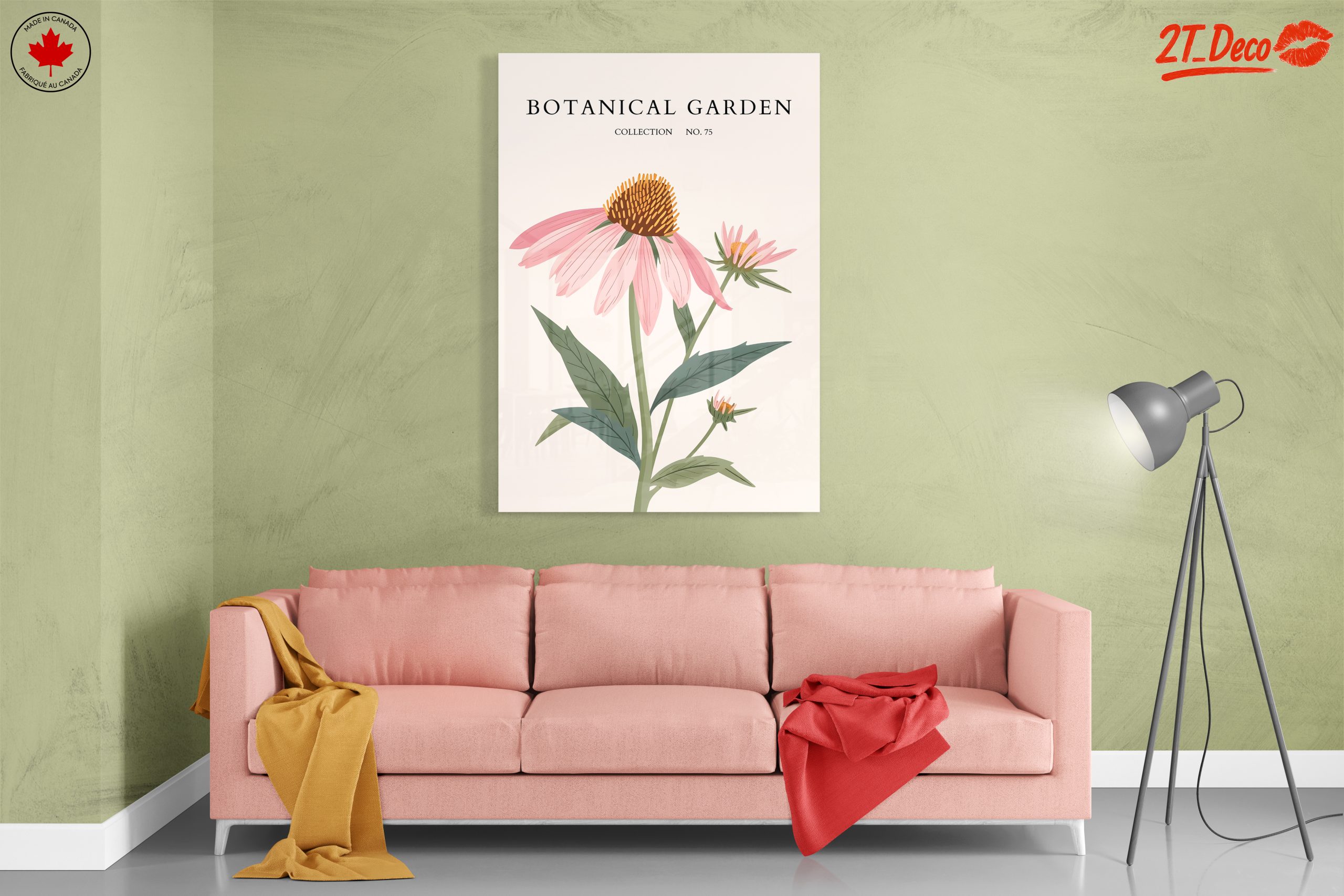Elegant Botanical Art Print Featuring Floral Design - Image 7