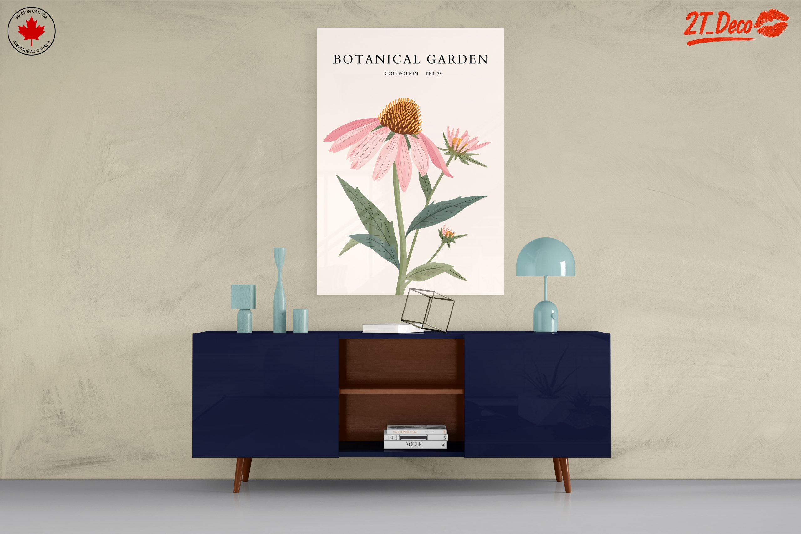 Elegant Botanical Art Print Featuring Floral Design - Image 8