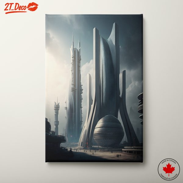 Futuristic Architectural Cityscape