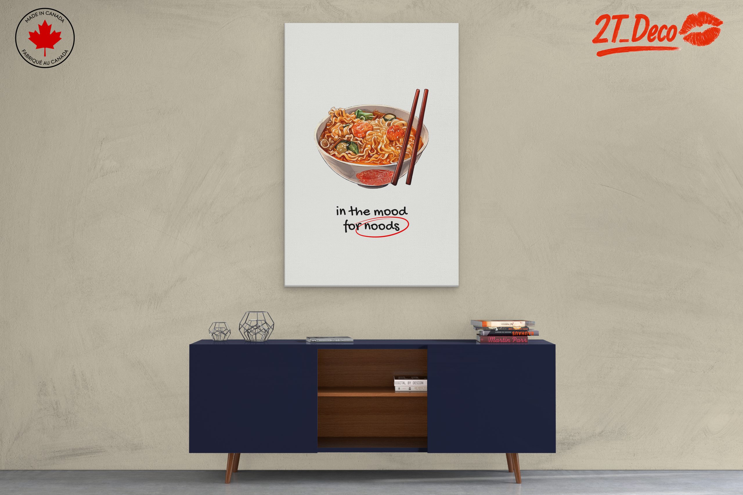 Playful Abstract Ramen Art - Image 3