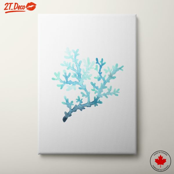 Stylized Abstract Marine Coral Art