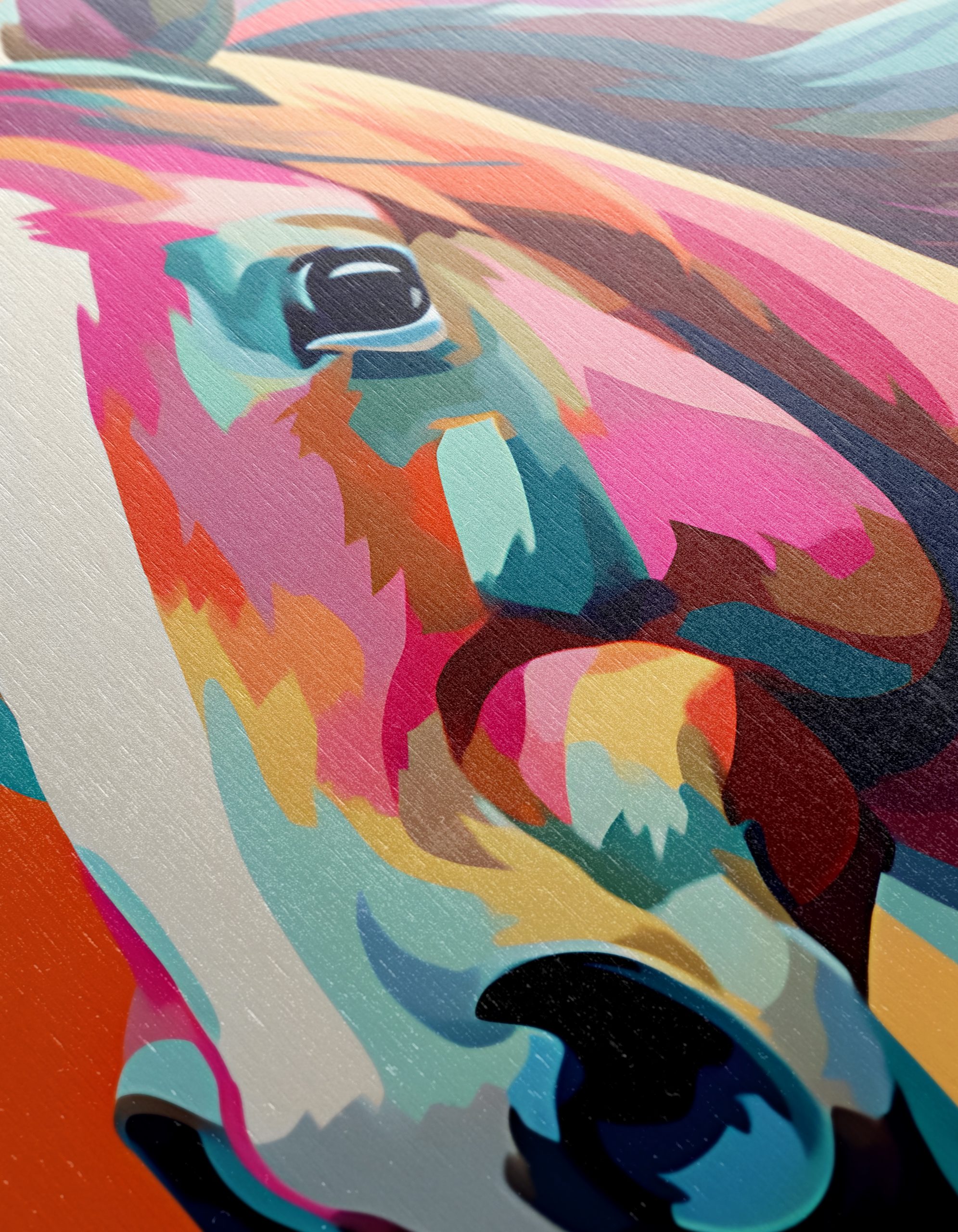 Vibrant Colorful Horse Art 3 - Image 12