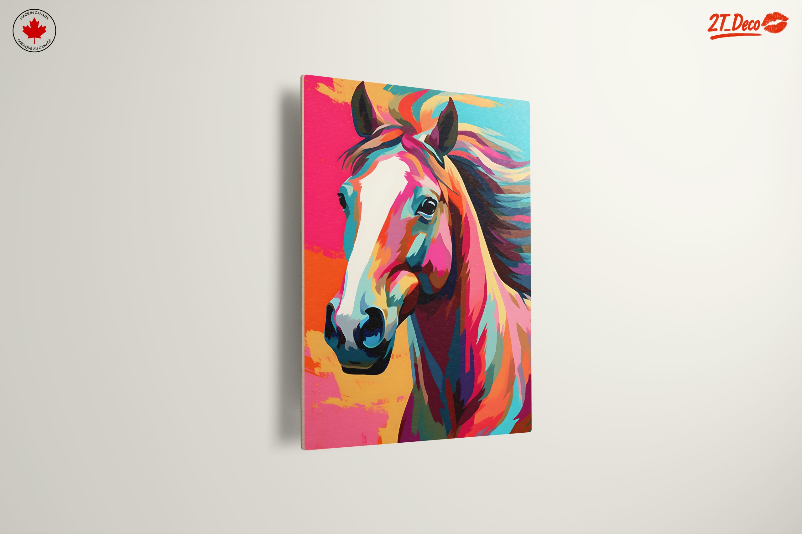 Vibrant Colorful Horse Art 3 - Image 13