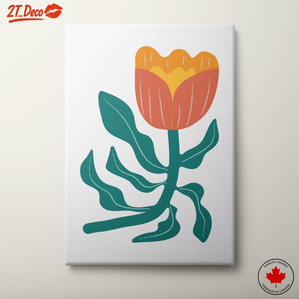 Stylized Floral Botanical Artwork 3