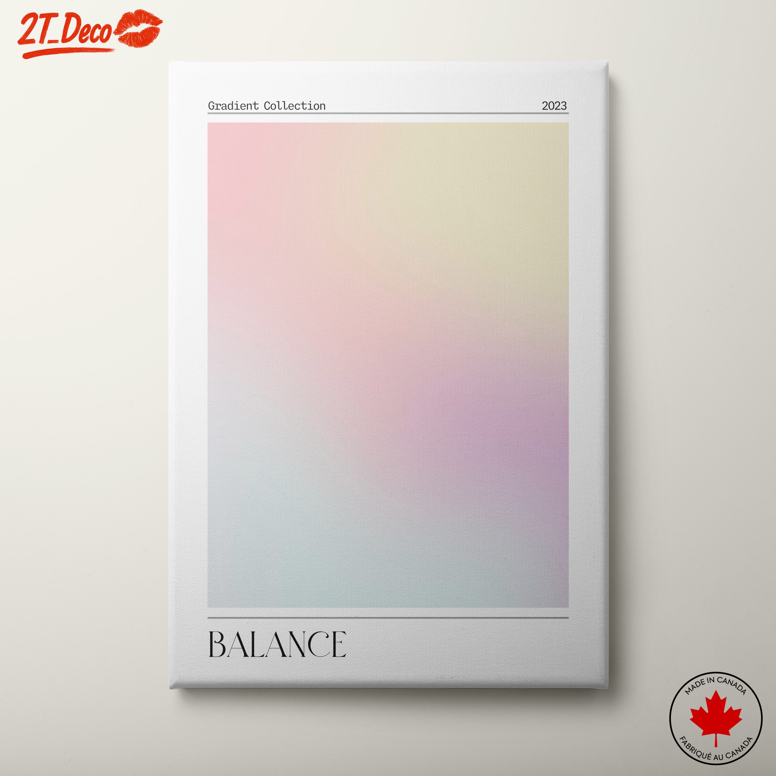 Beautiful Colorful Abstract Cloud Artwork