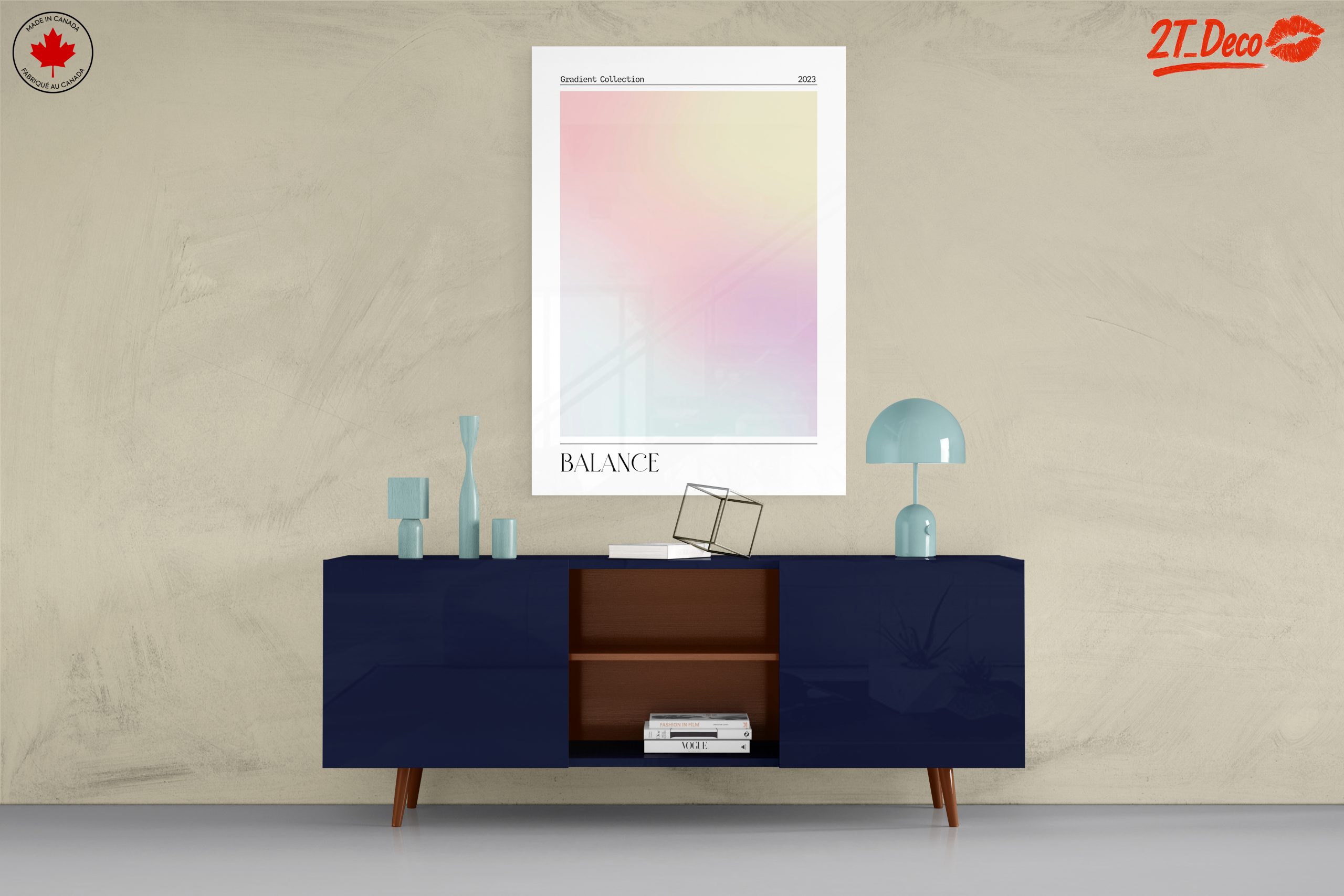 Beautiful Colorful Abstract Cloud Artwork - Image 8