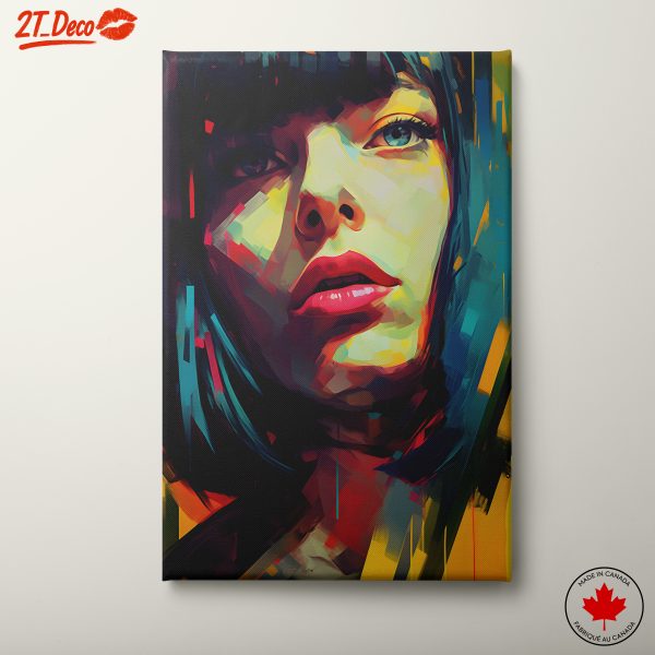 Vibrant Contemporary Portrait Art 3
